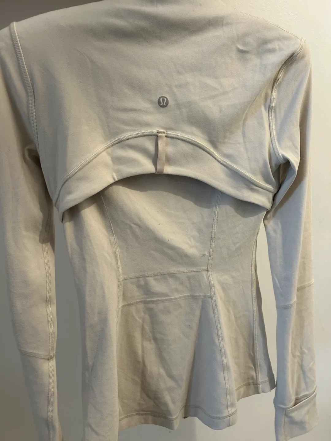 Lululemon Define Jacket, Size 2, Off white image indicator(2)
