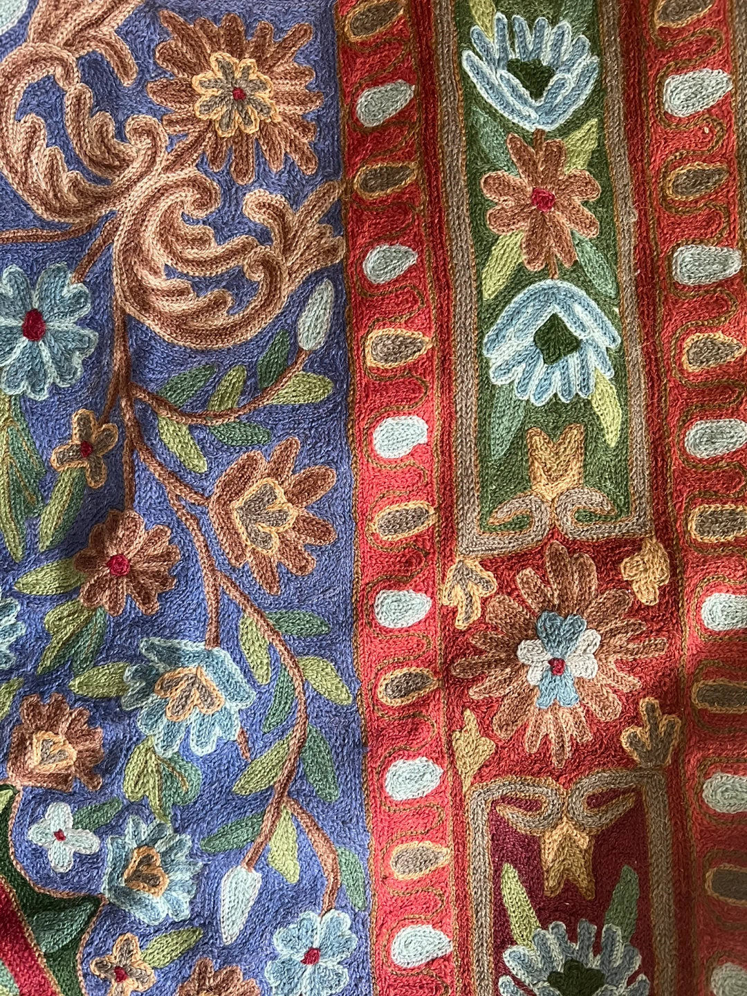 Floral Embroidered Rug - photo 3