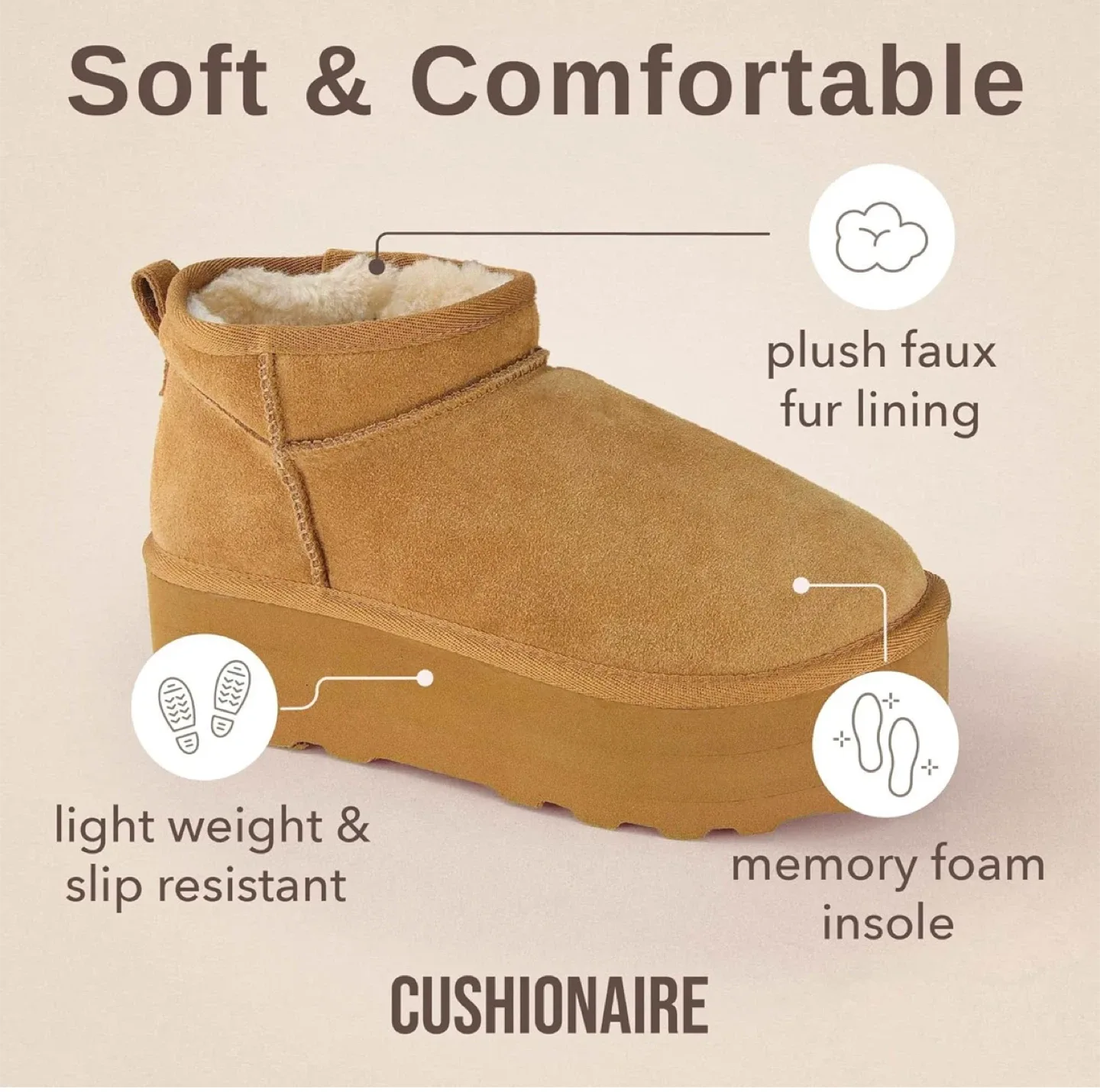 NEW! Size 9/9.5 Hippy Platform Boots image indicator(5)