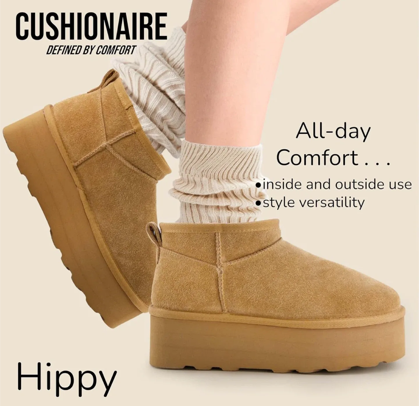 NEW! Size 9/9.5 Hippy Platform Boots image indicator(6)