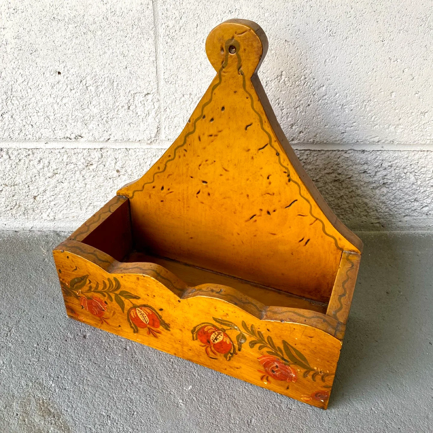 Vintage Folky Wall Pocket thumbnail