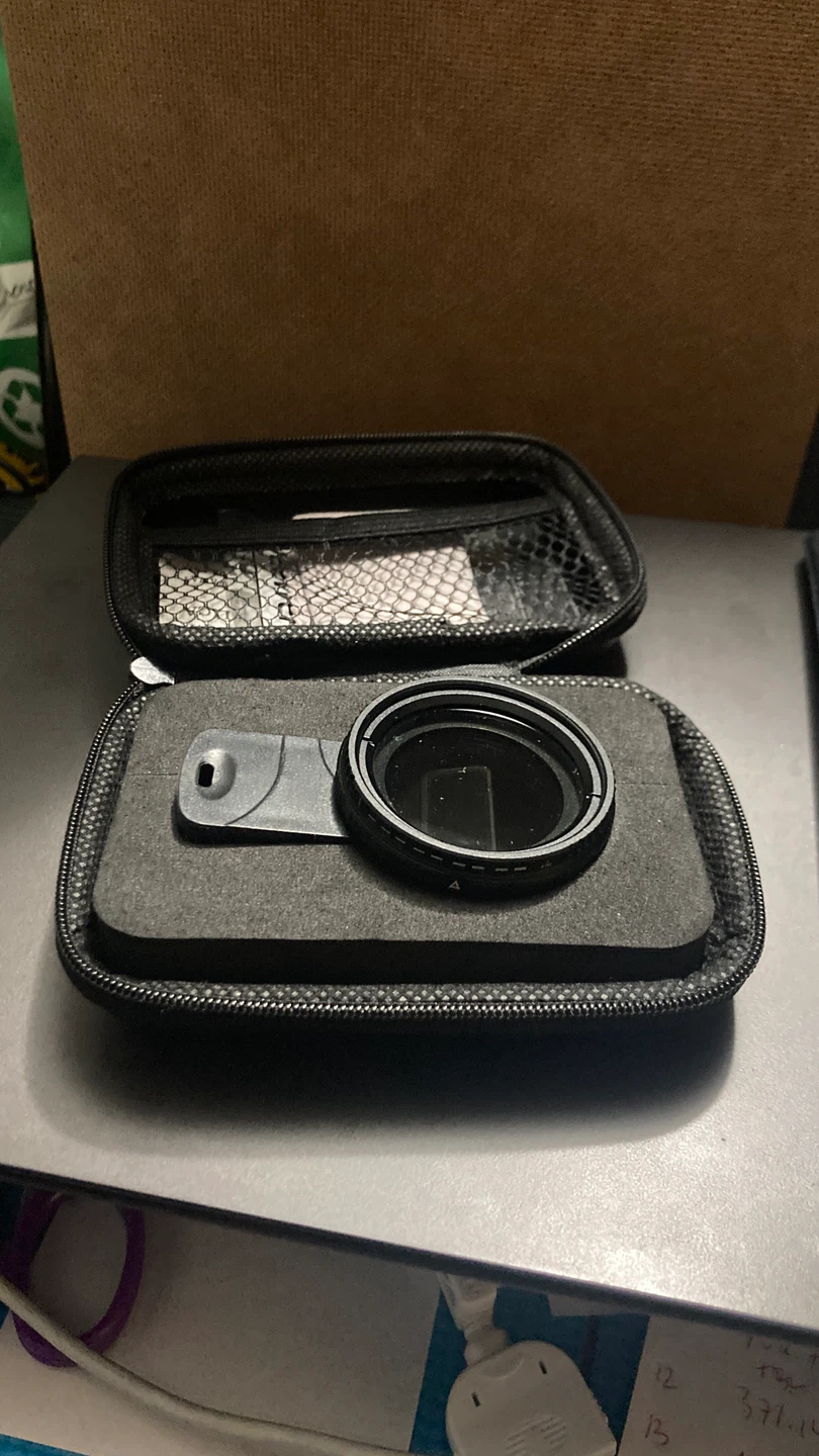 NEEWER 37mm Clip On ND2-ND400 Phone Camera Lens Filter Kit - photo 2