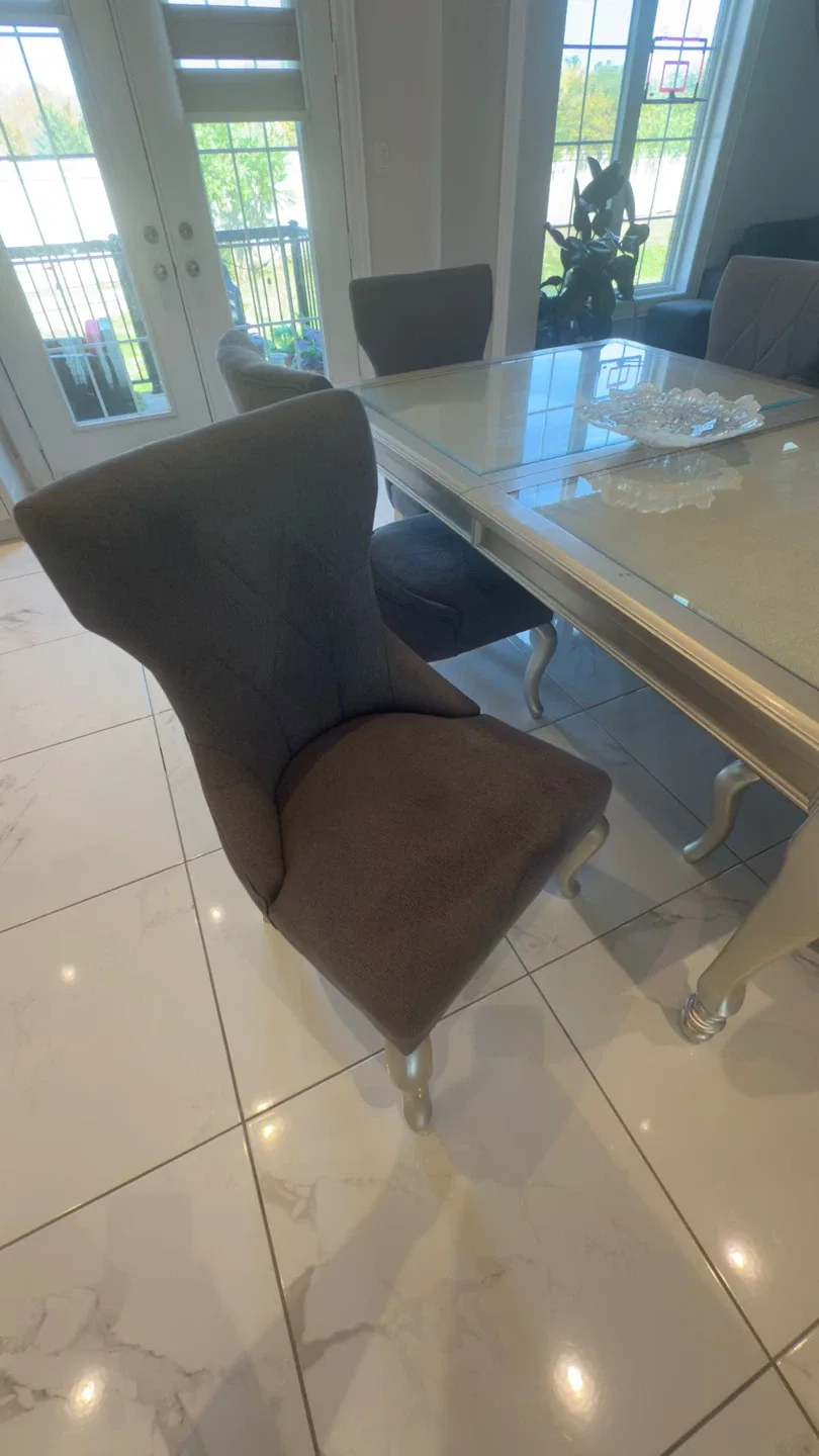 Dining Table with Six Chairs - Grey image indicator(5)