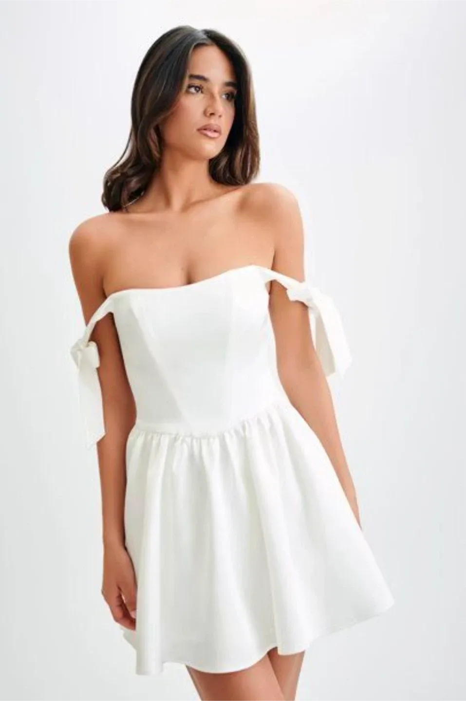 Meshki satin Rita mini dress size small thumbnail