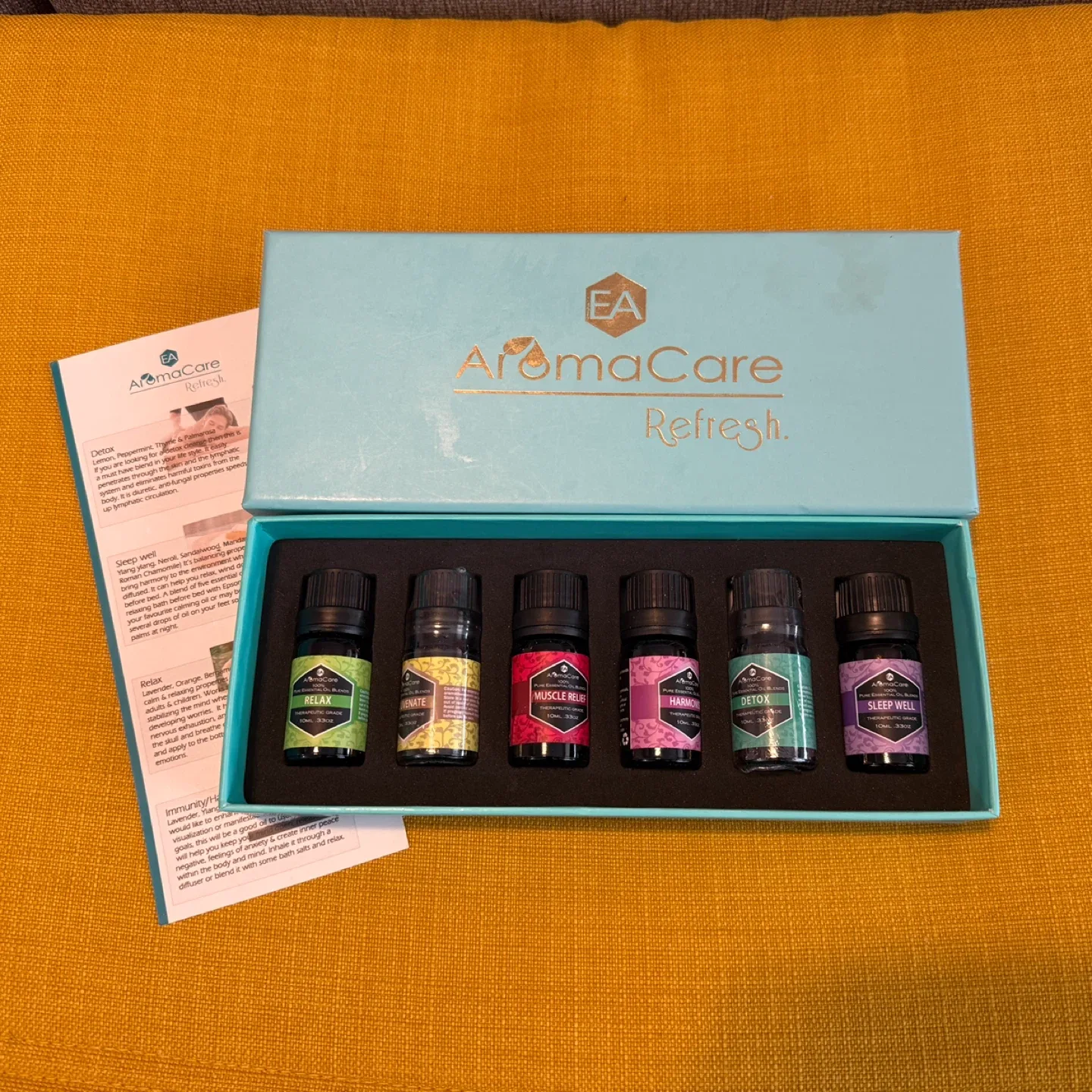 AromaCare Refresh Essential Oil Blends Set thumbnail