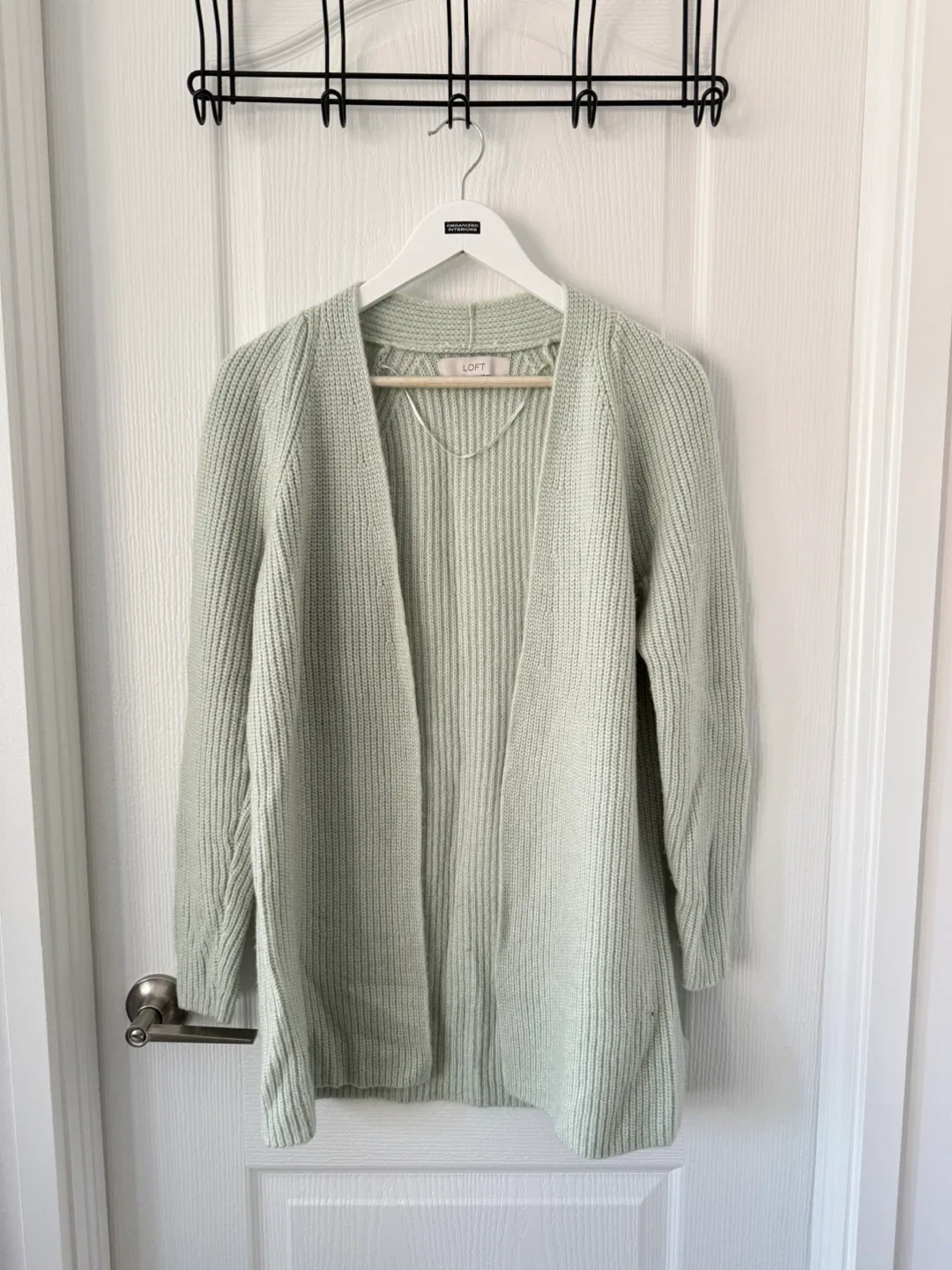 LOFT Mint Cardigan thumbnail