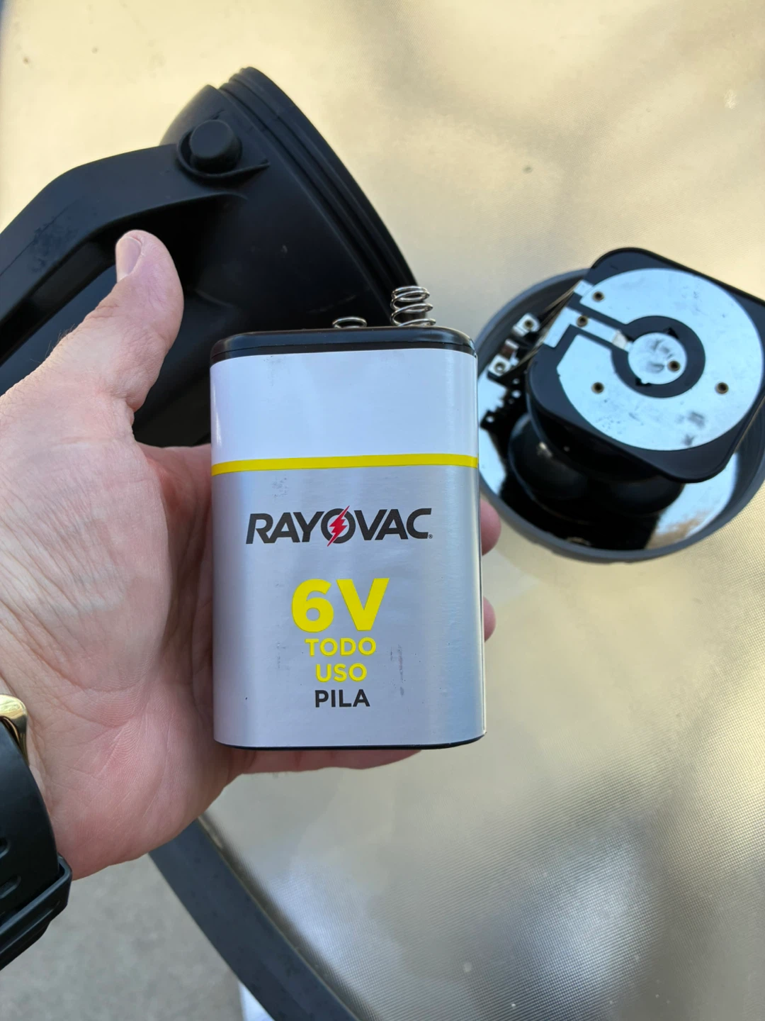 Vintage Rayovac Spotlight Flashlight - photo 4