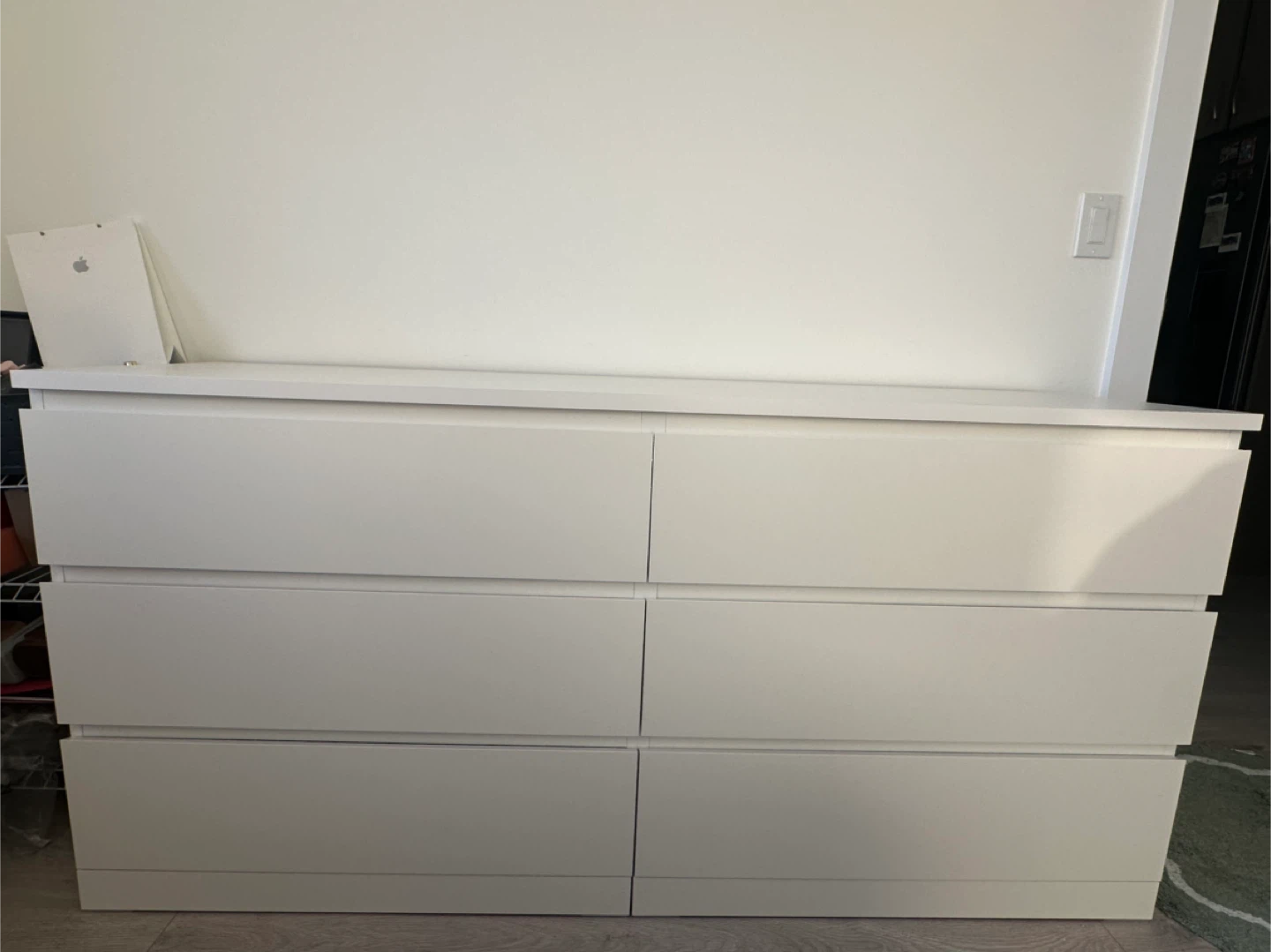 IKEA Malm 6-Drawer Dresser - White