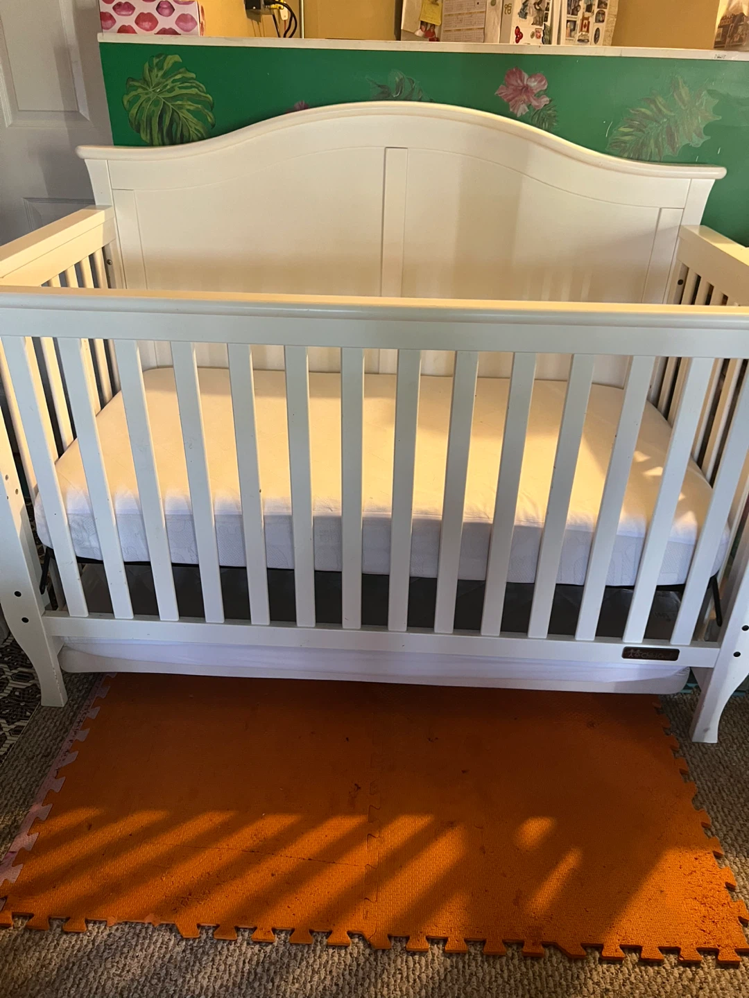 White Baby Crib