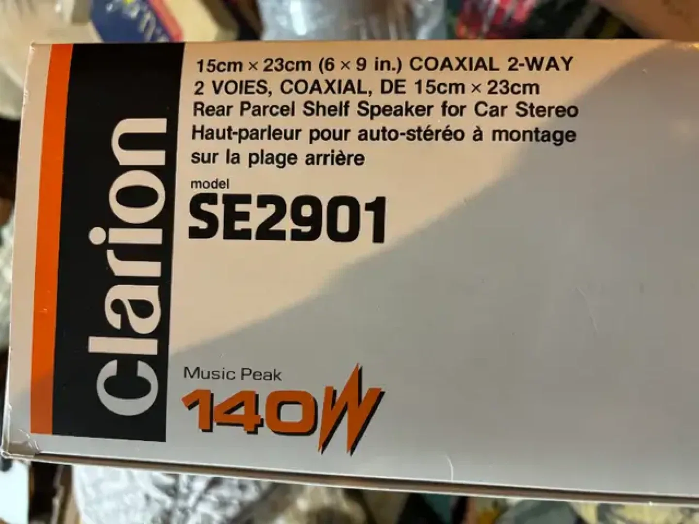 Clarion SE2901 Coaxial 2-Way Car Stereo Speakers image indicator(2)