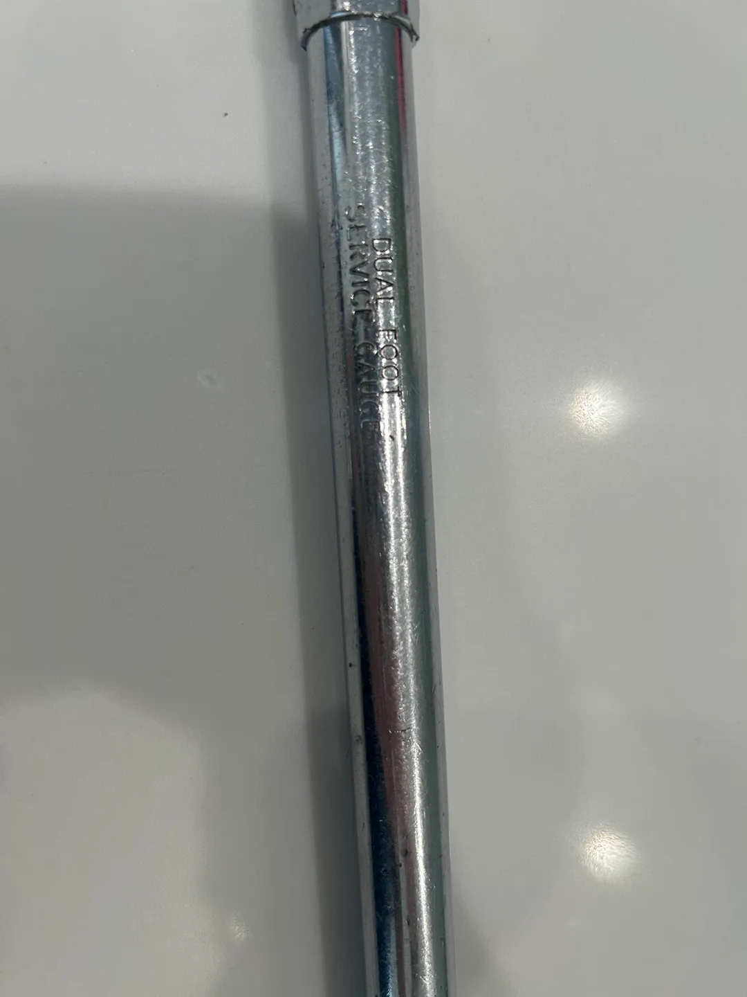 Pneumatic Components Dual Foot Servit Gauge image indicator(2)