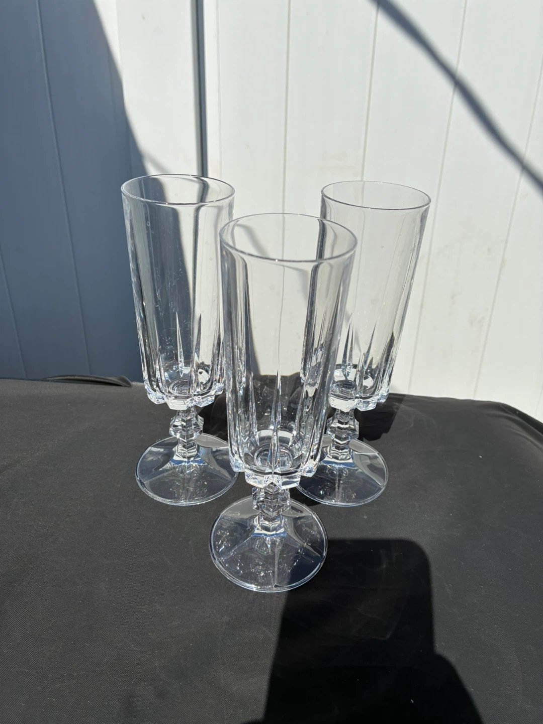 Set of 3 Champagne Flutes