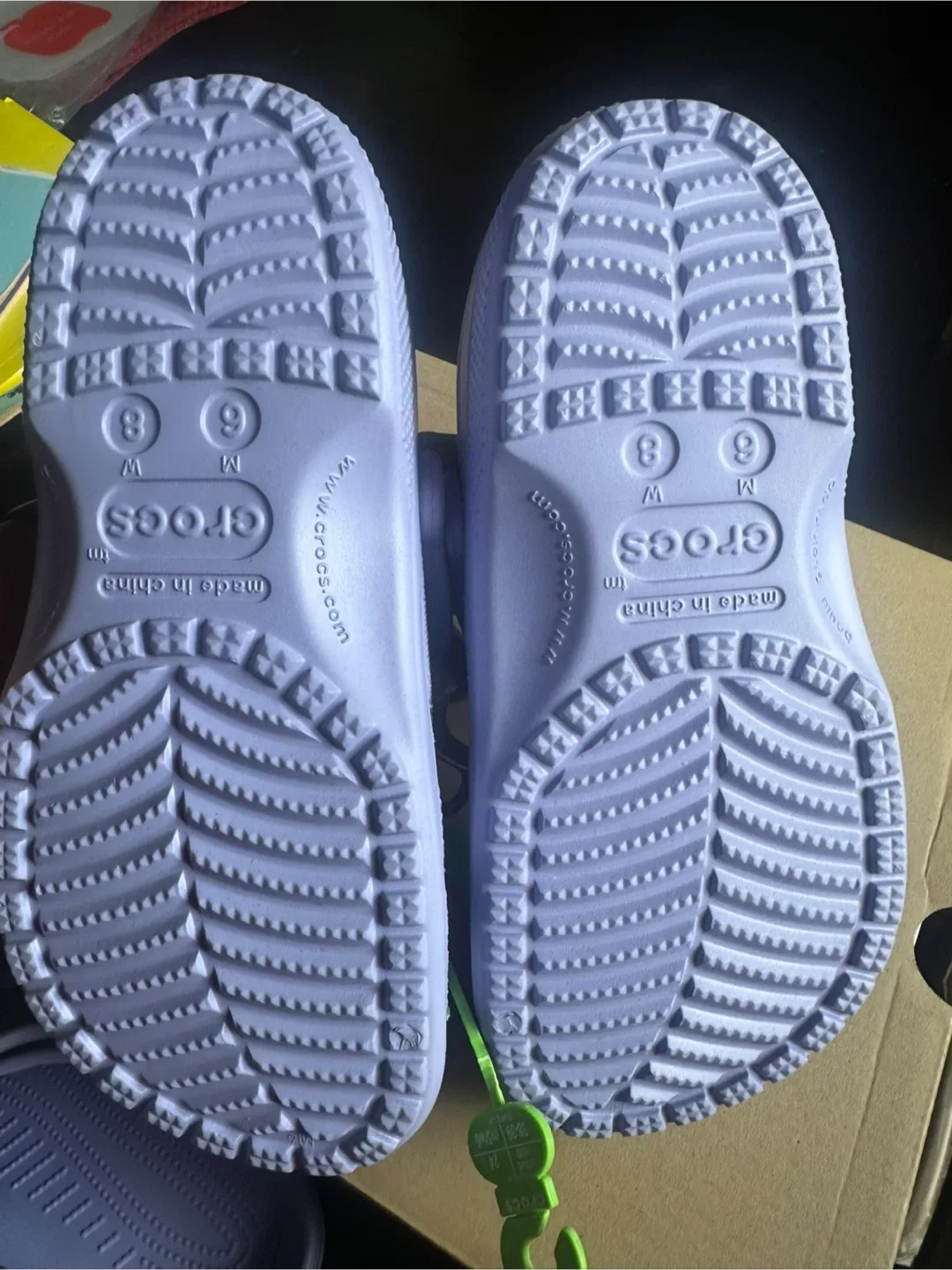 Crocs Classic Clog - Purple, Size 8 (Women's) image indicator(2)