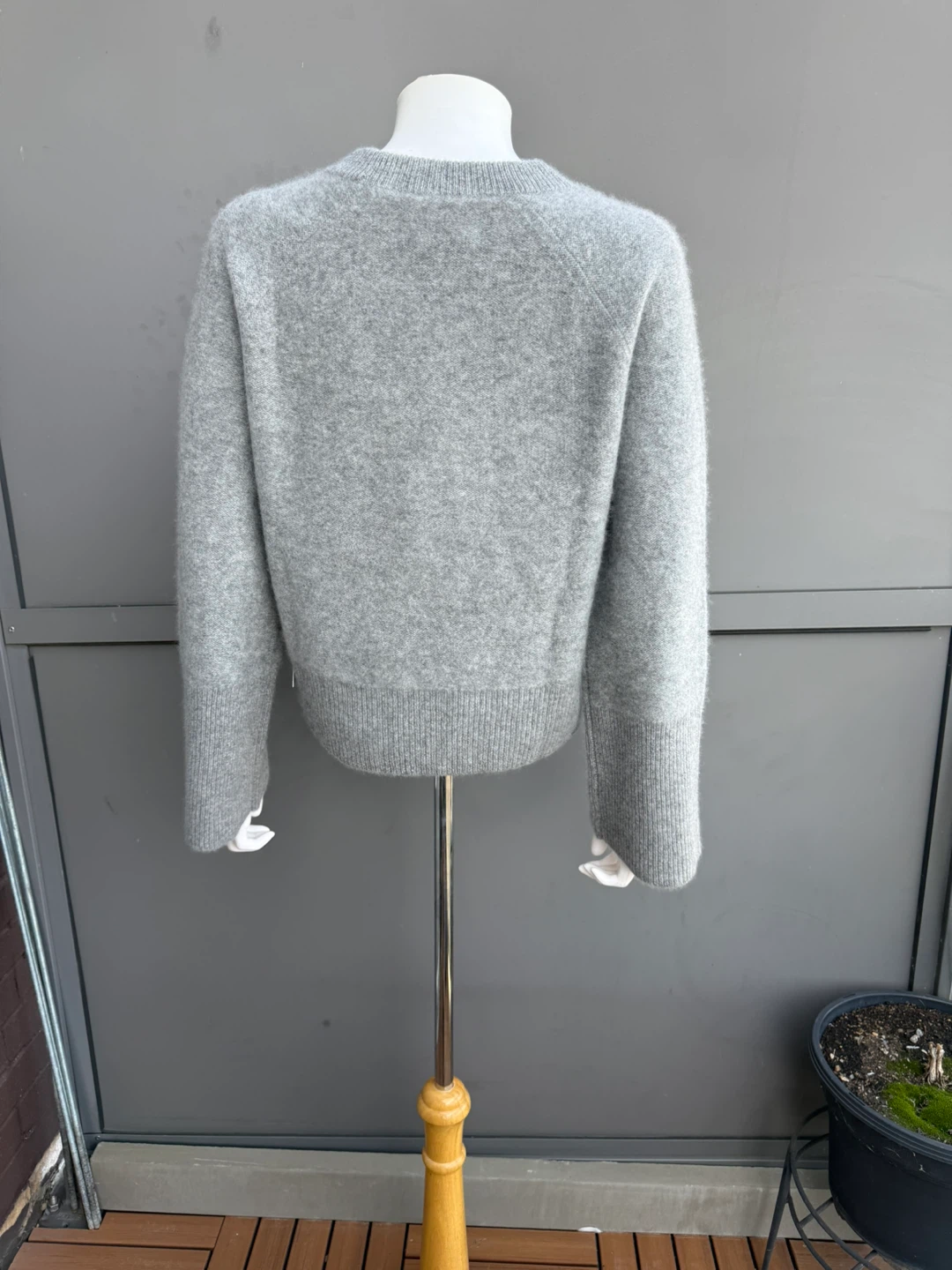 Grey Cashmere Sweater Size S - photo 2