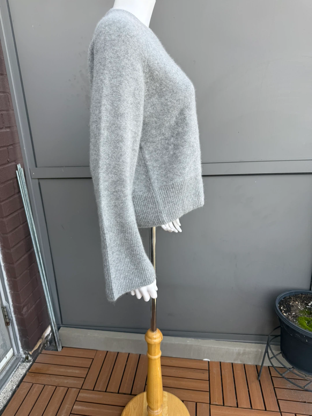 Grey Cashmere Sweater Size S - photo 5
