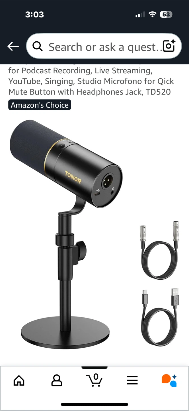 TONOR USB/XLR Dynamic Microphone TD520 - photo 3