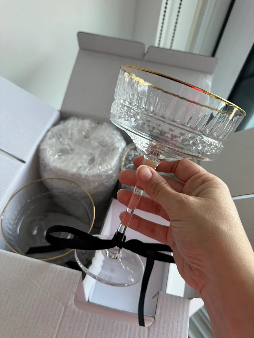 Umbra Napkin and Towel Paper Holders + Cocktail Coupe Glasses image indicator(2)