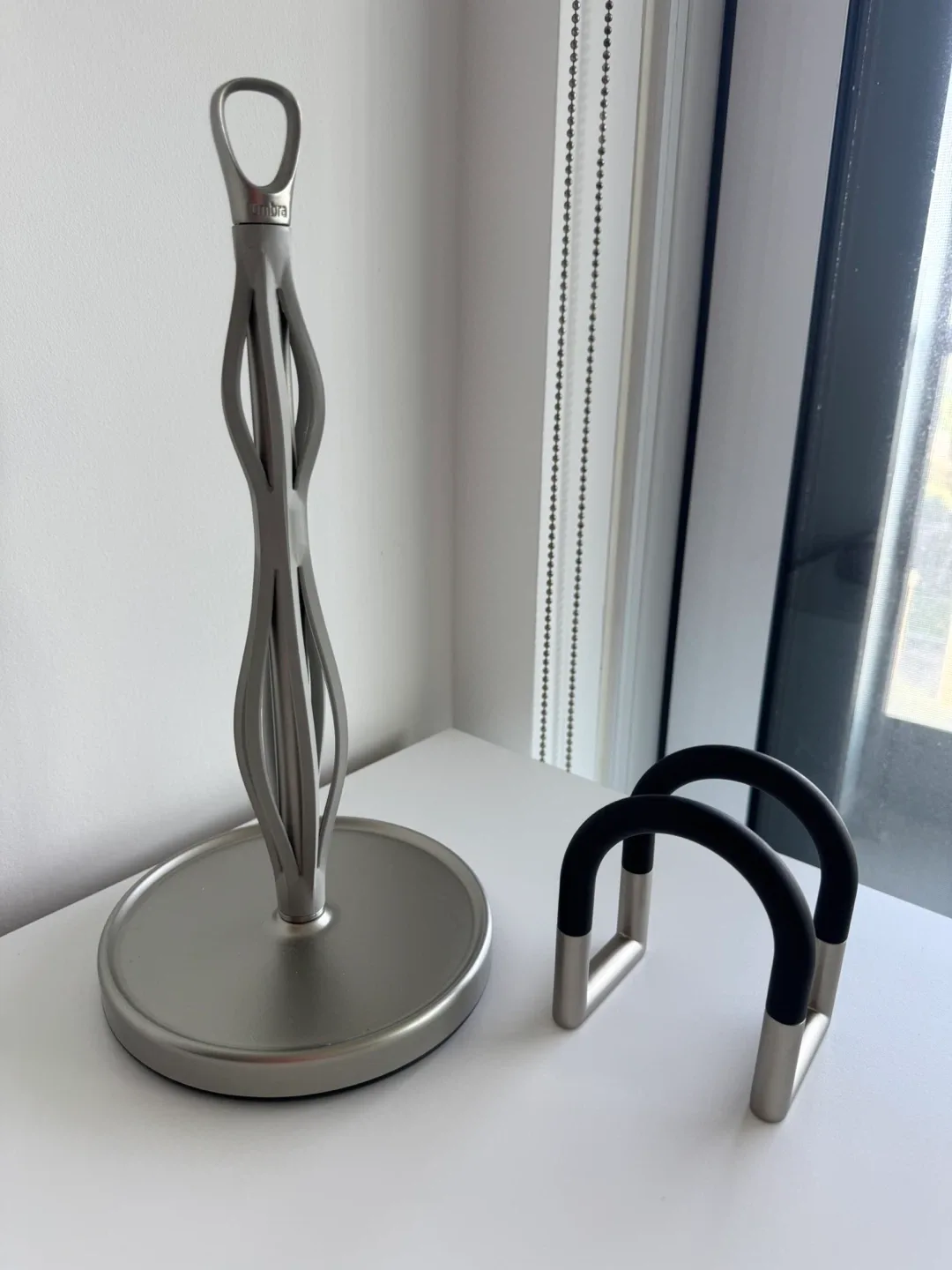 Umbra Napkin and Towel Paper Holders + Cocktail Coupe Glasses image indicator(3)