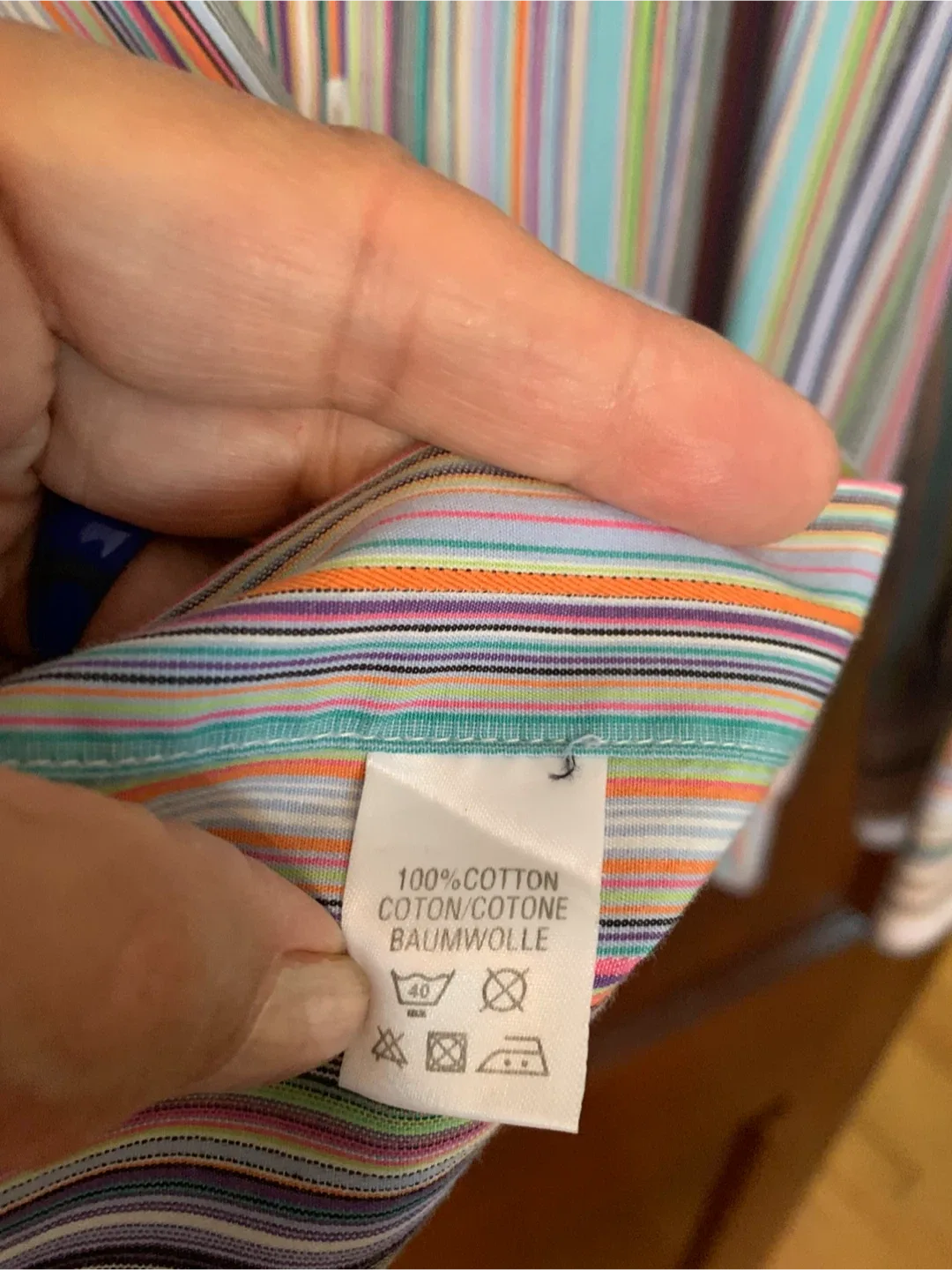 Paul Smith London Striped Dress Shirt - Size 16 1/2 image indicator(3)