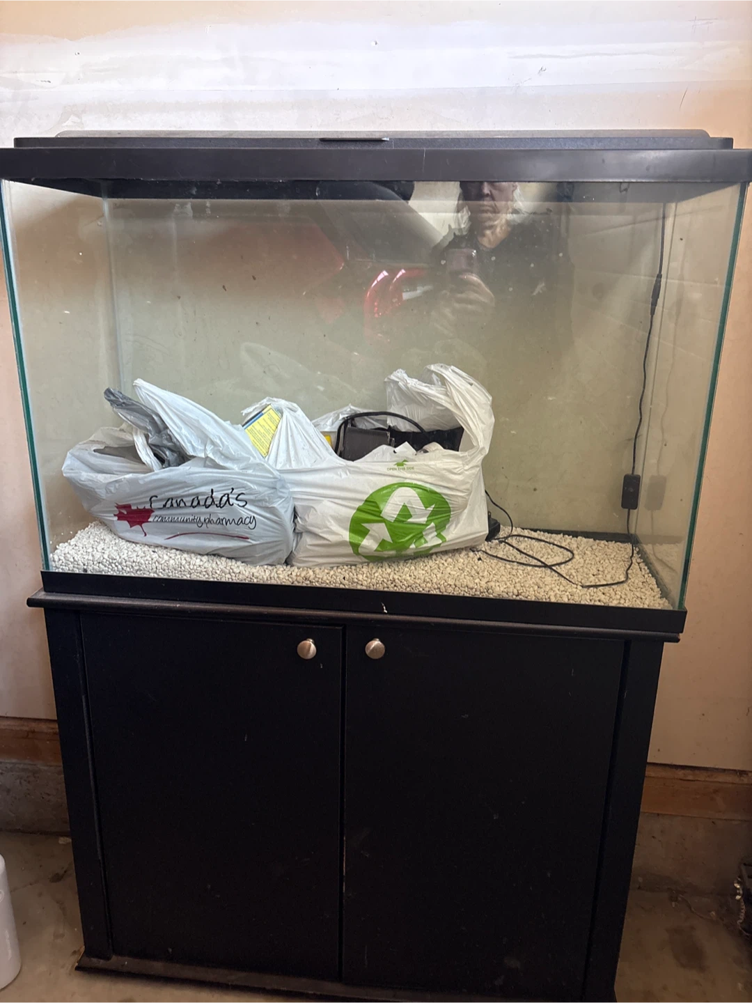 Fish Tank with Cabinet