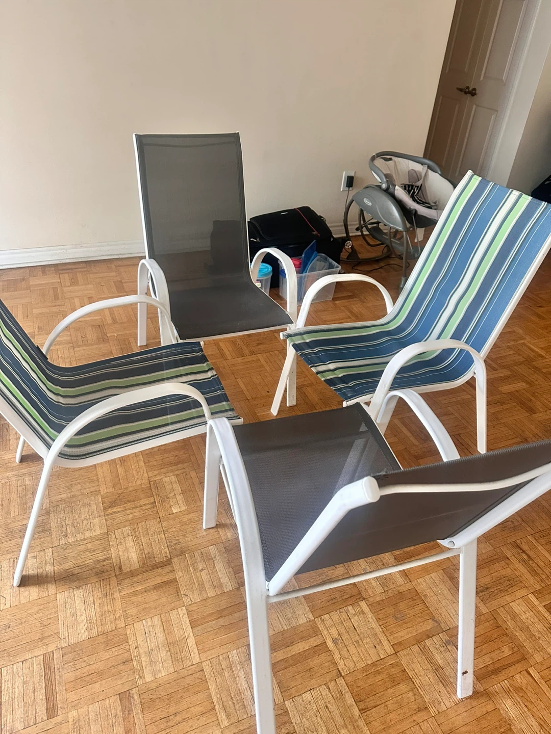 4 chairs moving sale
