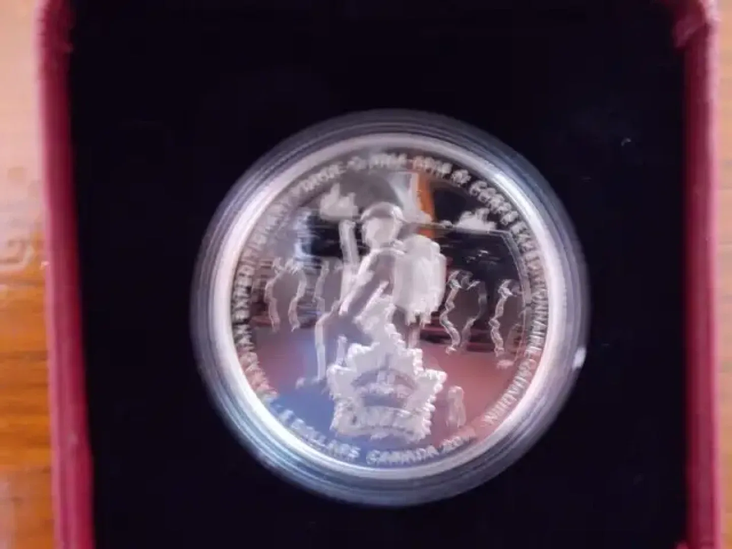 2014 $5 Fine Silver Coin - Canadian Expeditionary Force image indicator(2)