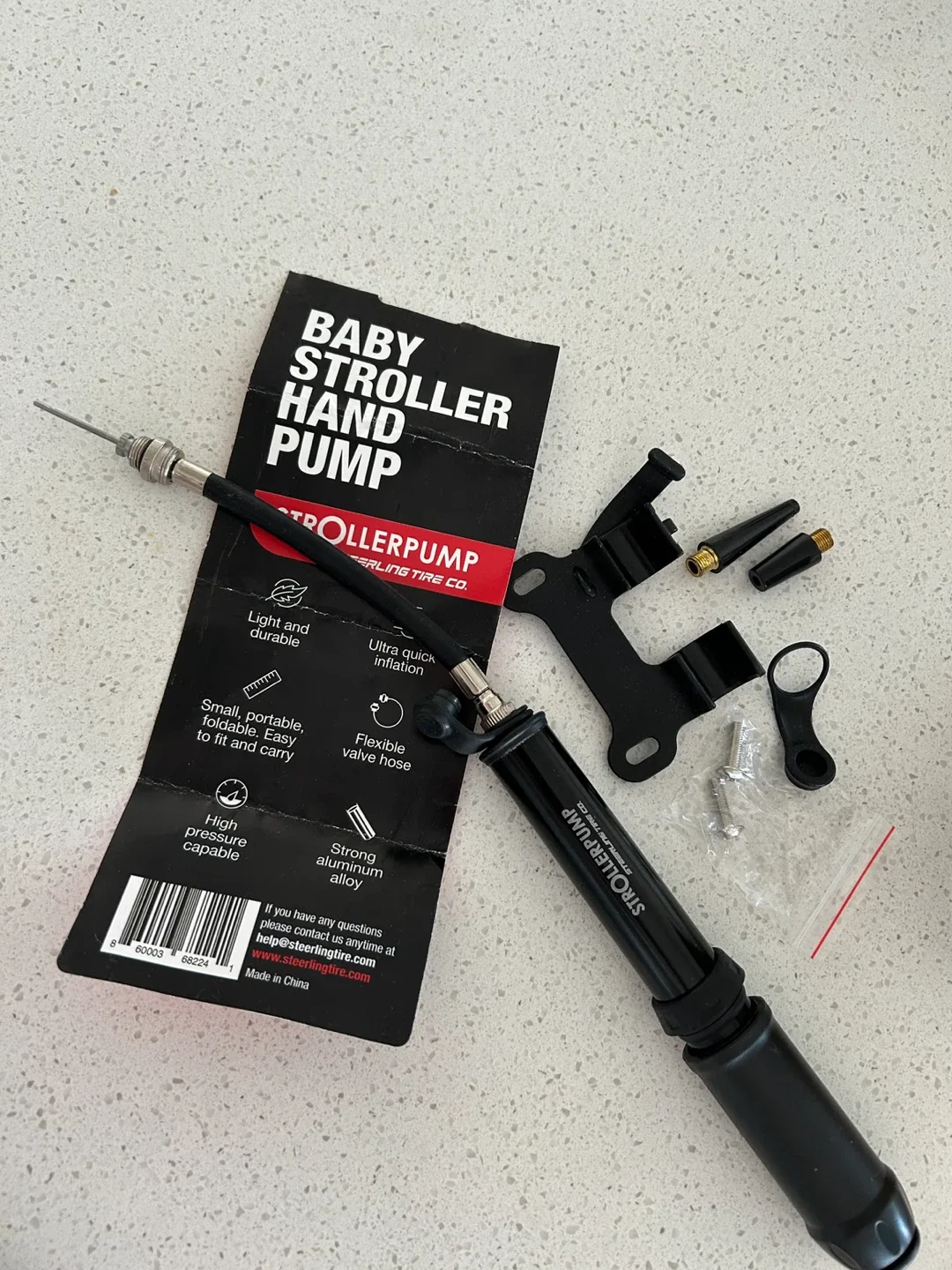 StrollerPump Baby Stroller Hand Pump - New