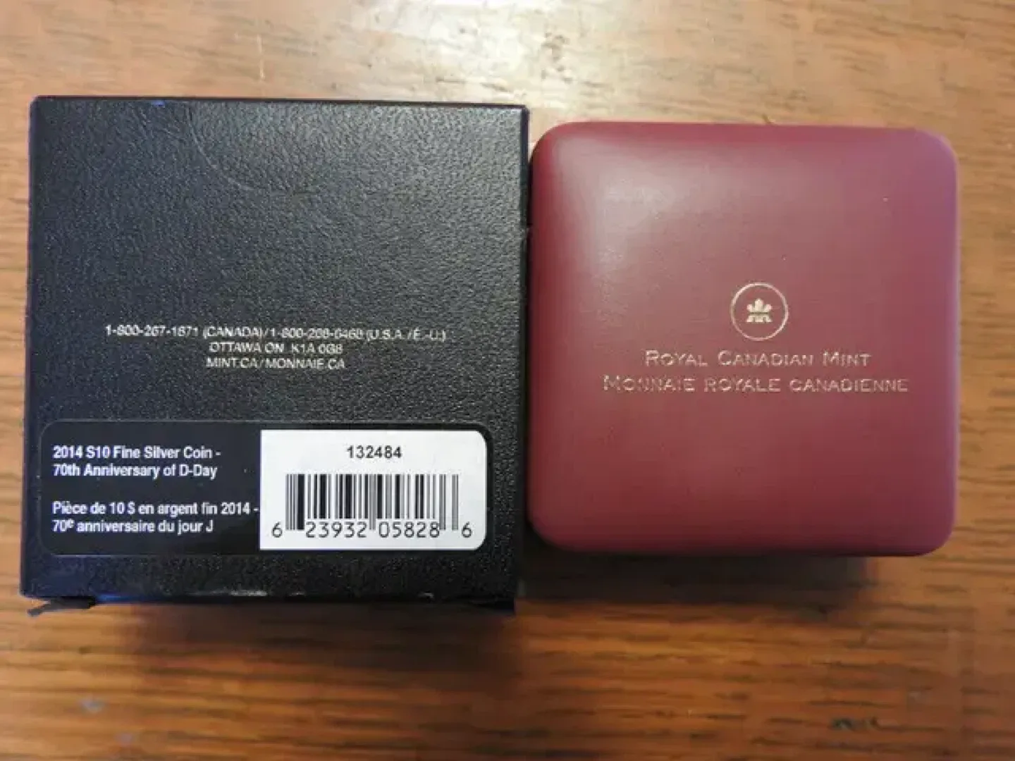 Royal Canadian Mint 2014 $10 Fine Silver D-Day Coin image indicator(2)