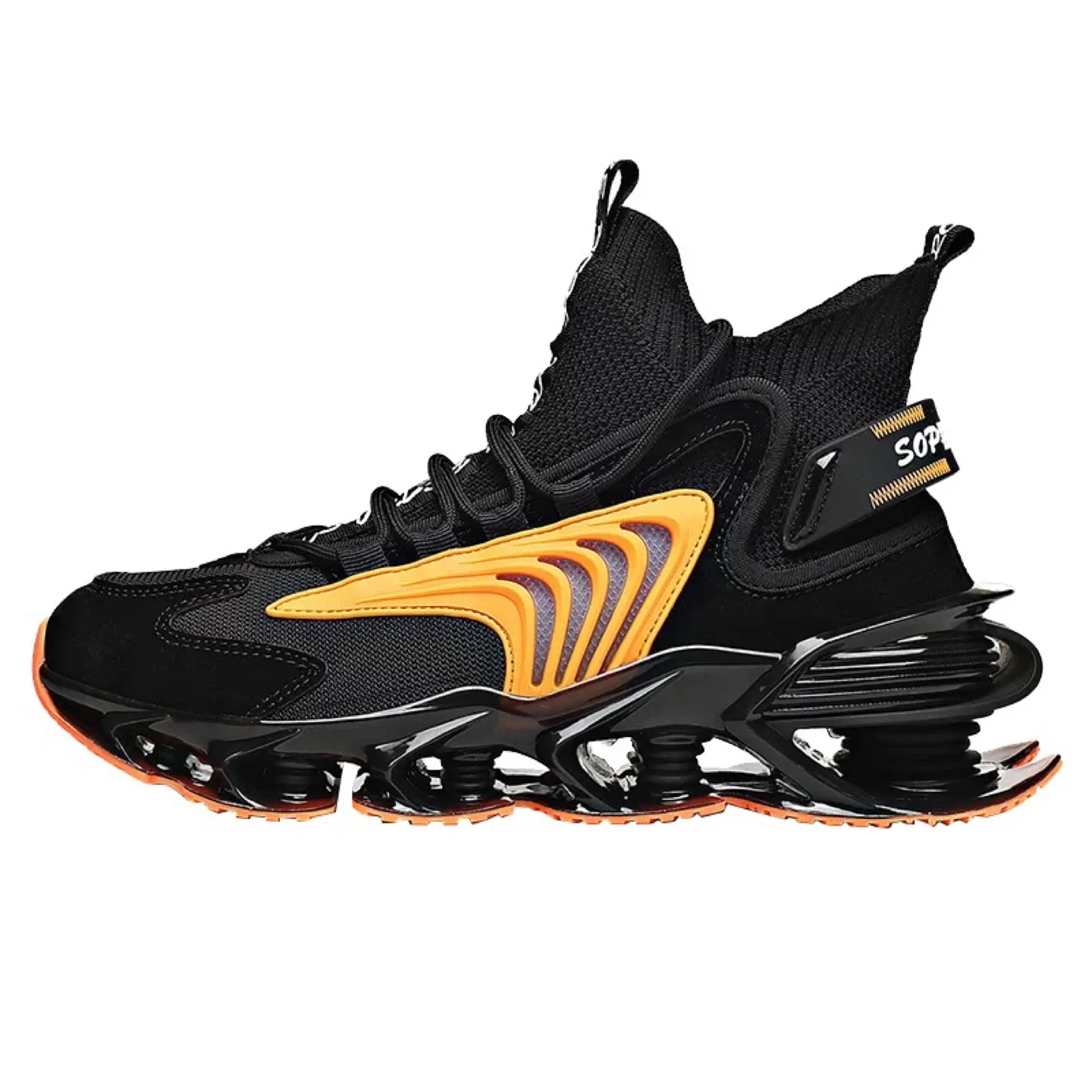 Stylish Men's High-Top Fashion Sneakers image indicator(4)