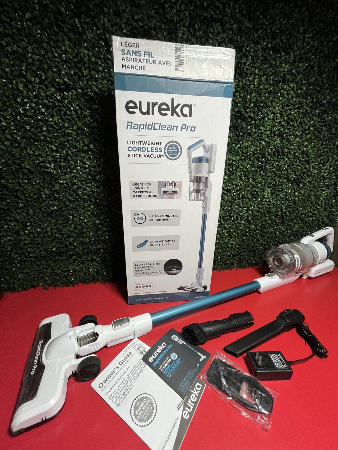 Eureka RapidClean Pro Cordless Stick Vacuum - Lightweight - photo 2
