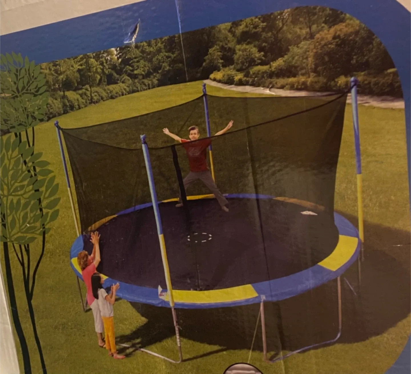 Trampoline with Safety Net image indicator(2)