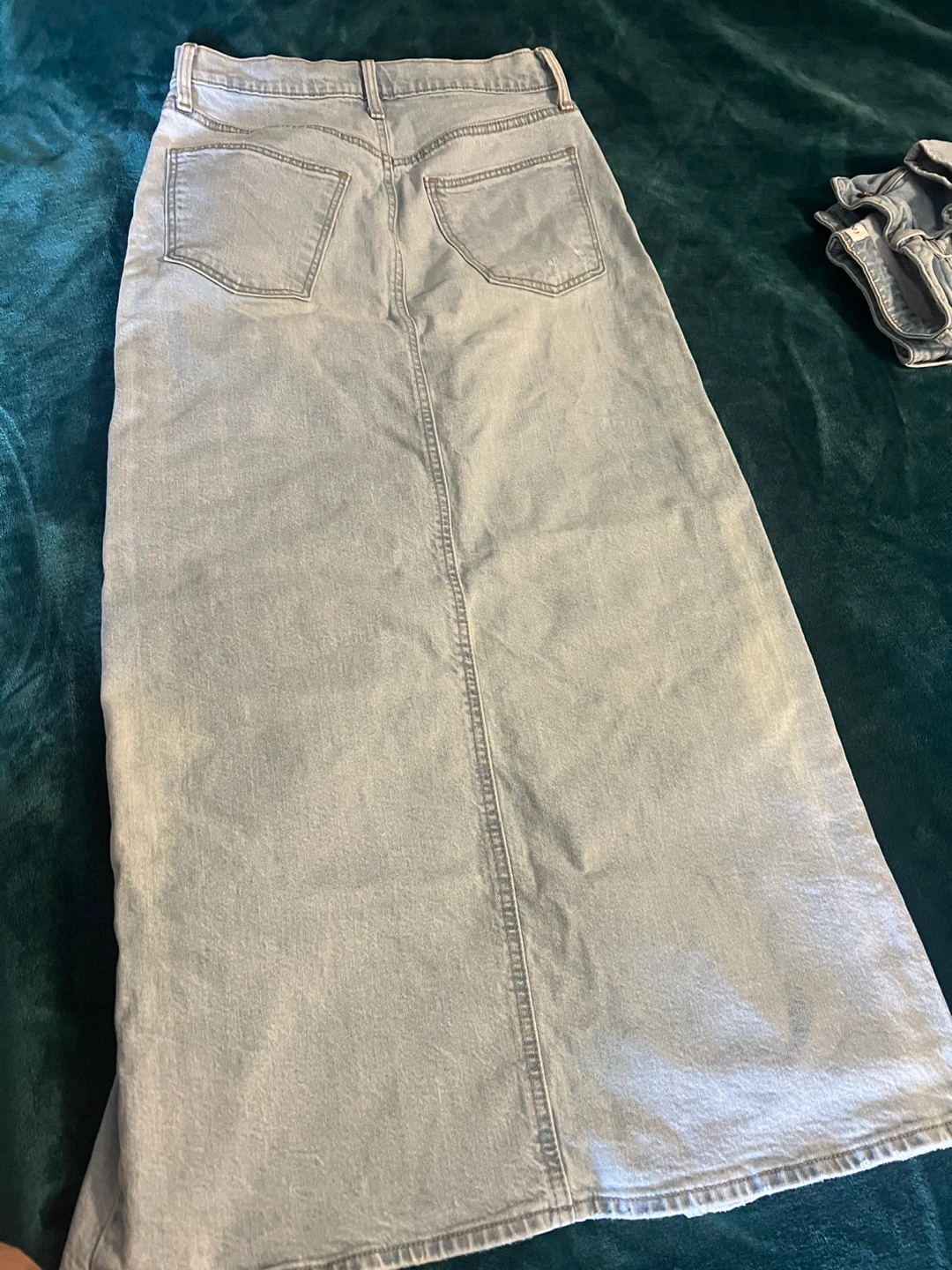 Universal Thread Denim Maxi Skirt - Size 6 - photo 2