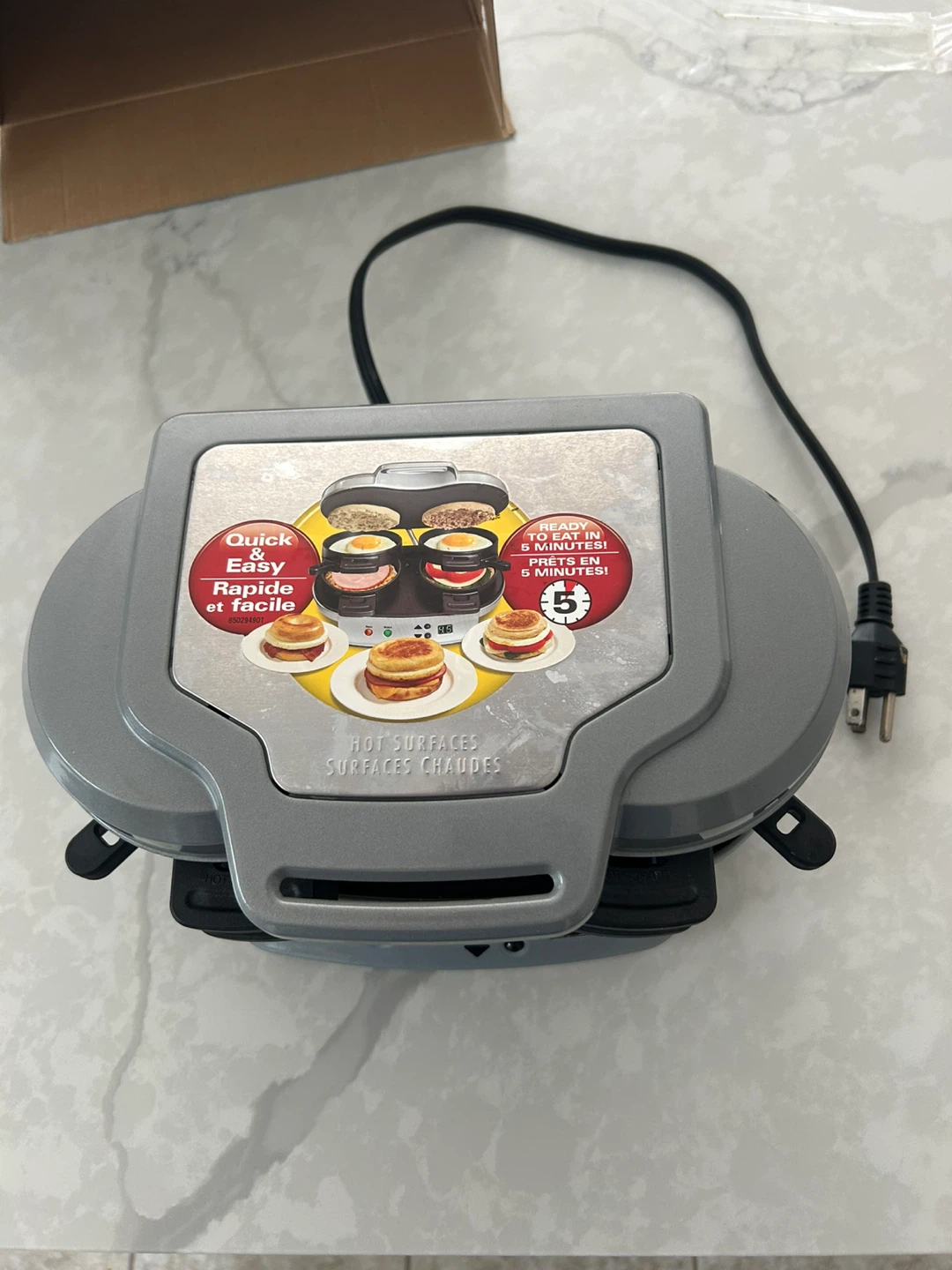 Hamilton Beach Dual Breakfast Sandwich Maker - photo 2