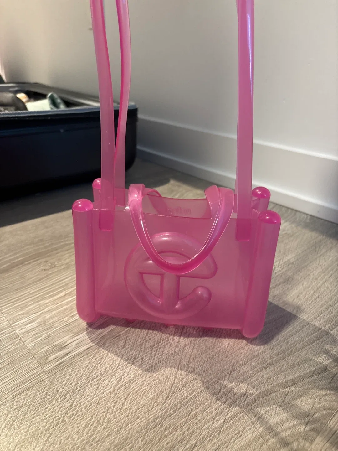 Telfar Shopping Bag - Pink Jelly thumbnail