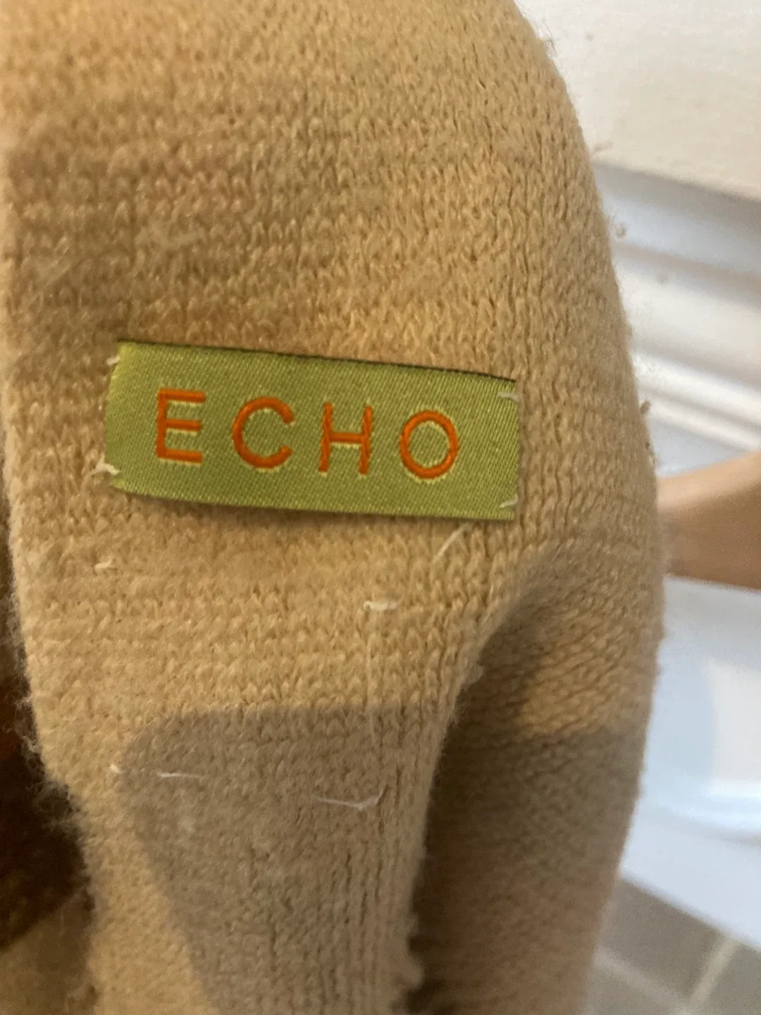 Echo Scarf - Earth Tone Circle Pattern image indicator(3)
