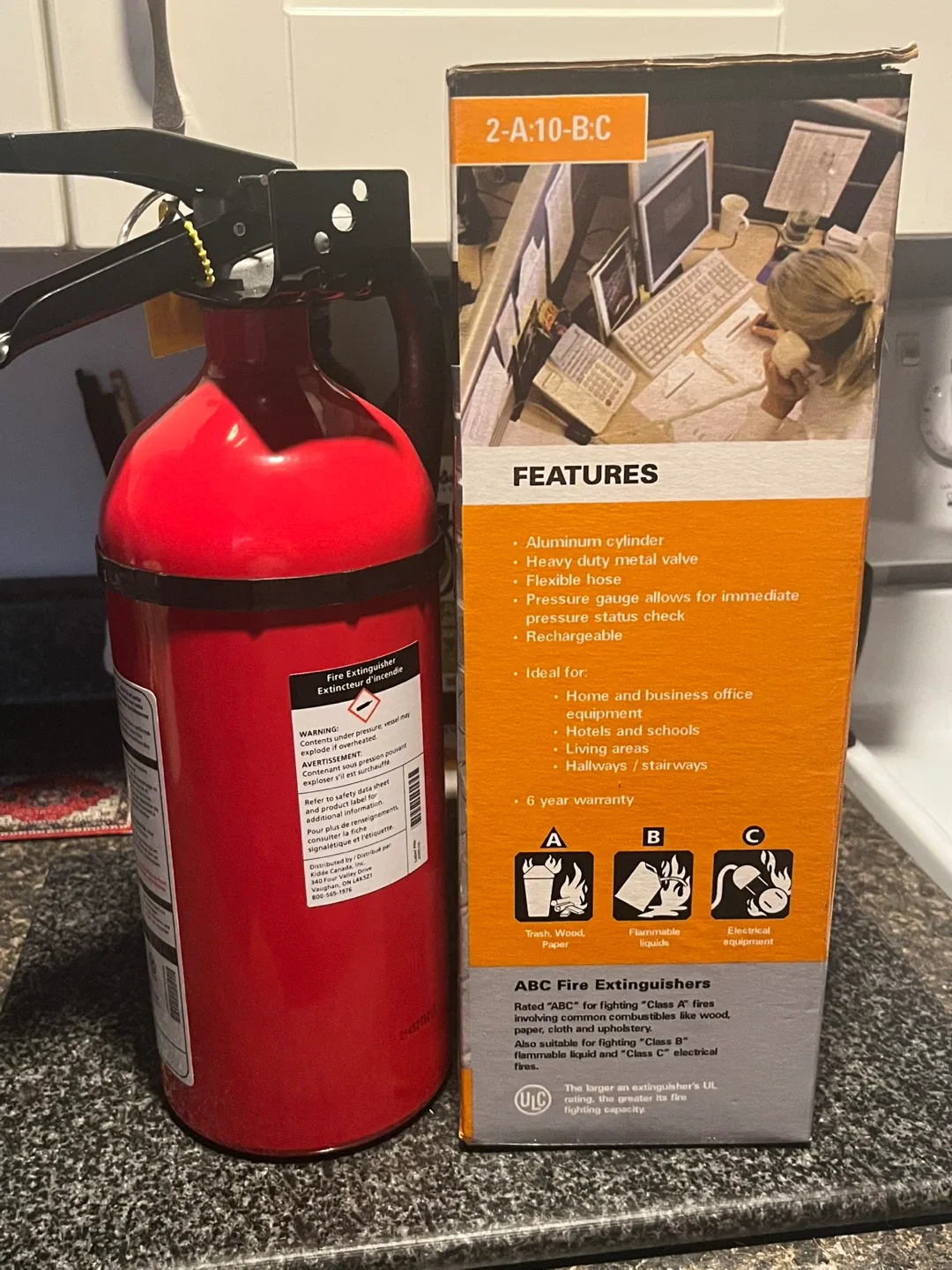 BRAND NEW Kidde Fire Extinguisher image indicator(6)