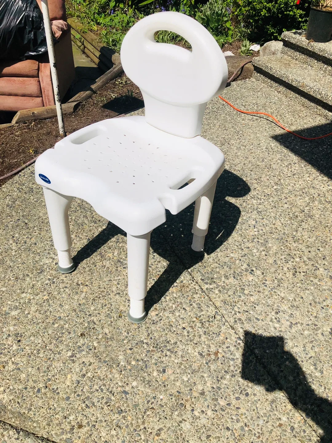 Invacare Shower Chair with Back image indicator(2)