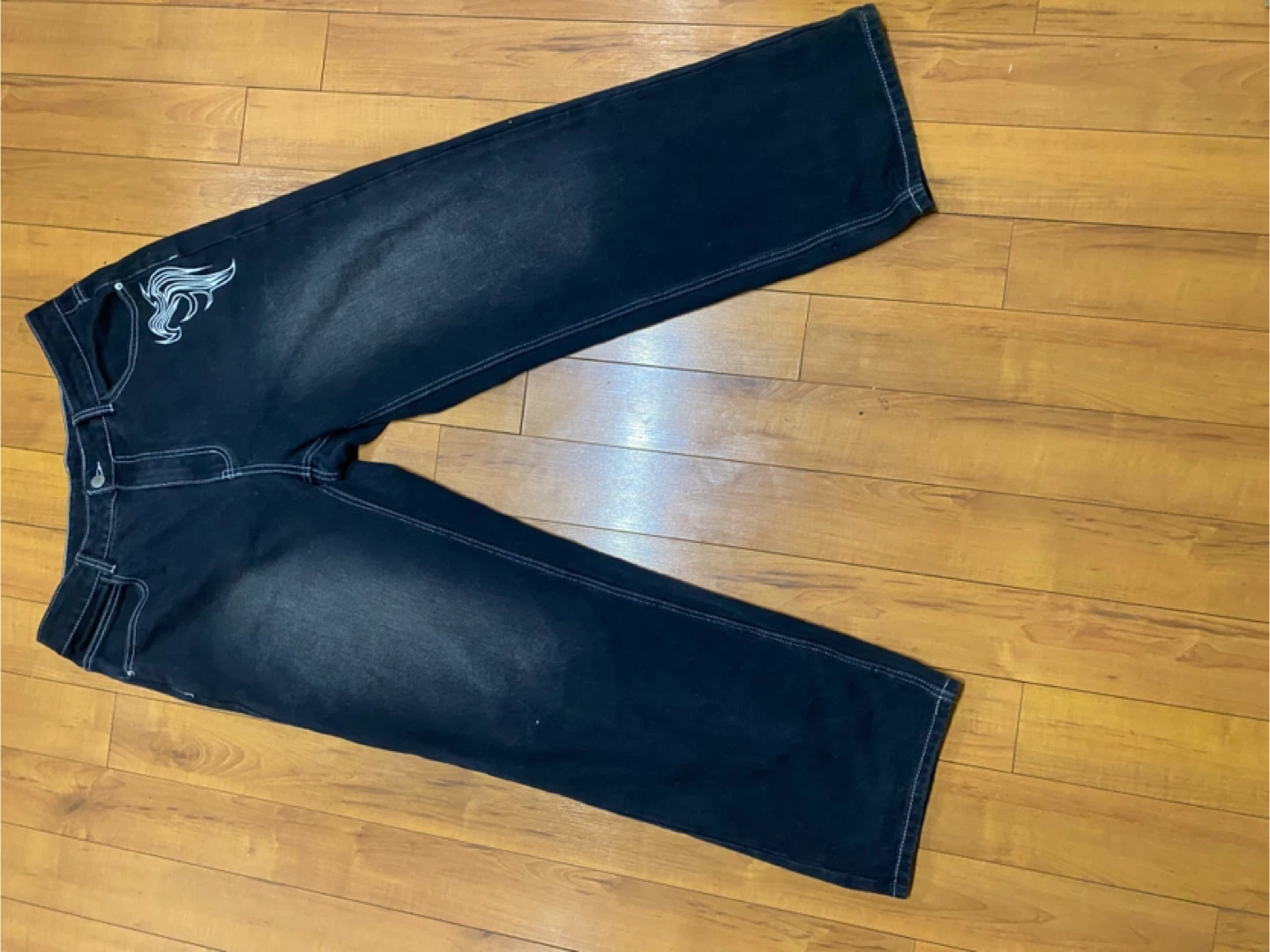 Black Denim Jeans