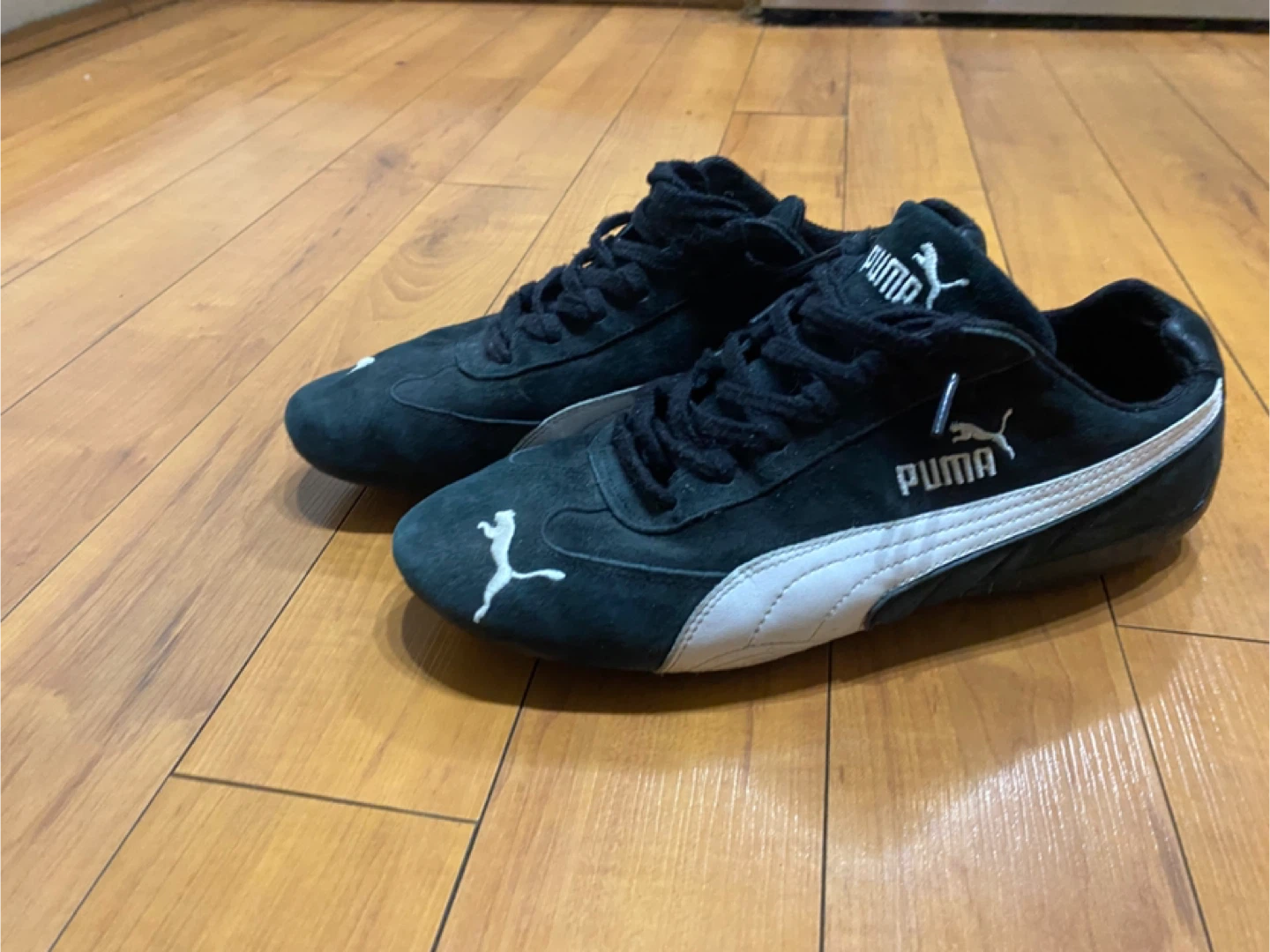 Puma Speed Cat Black/White Shoes