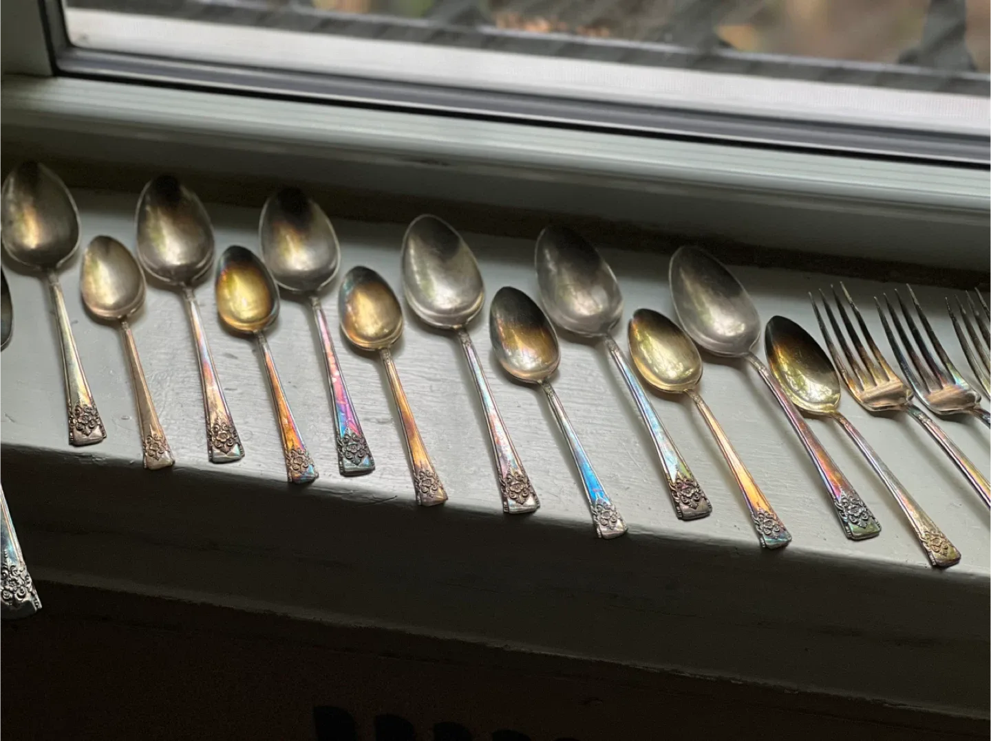 Vintage Silverware Set image indicator(4)