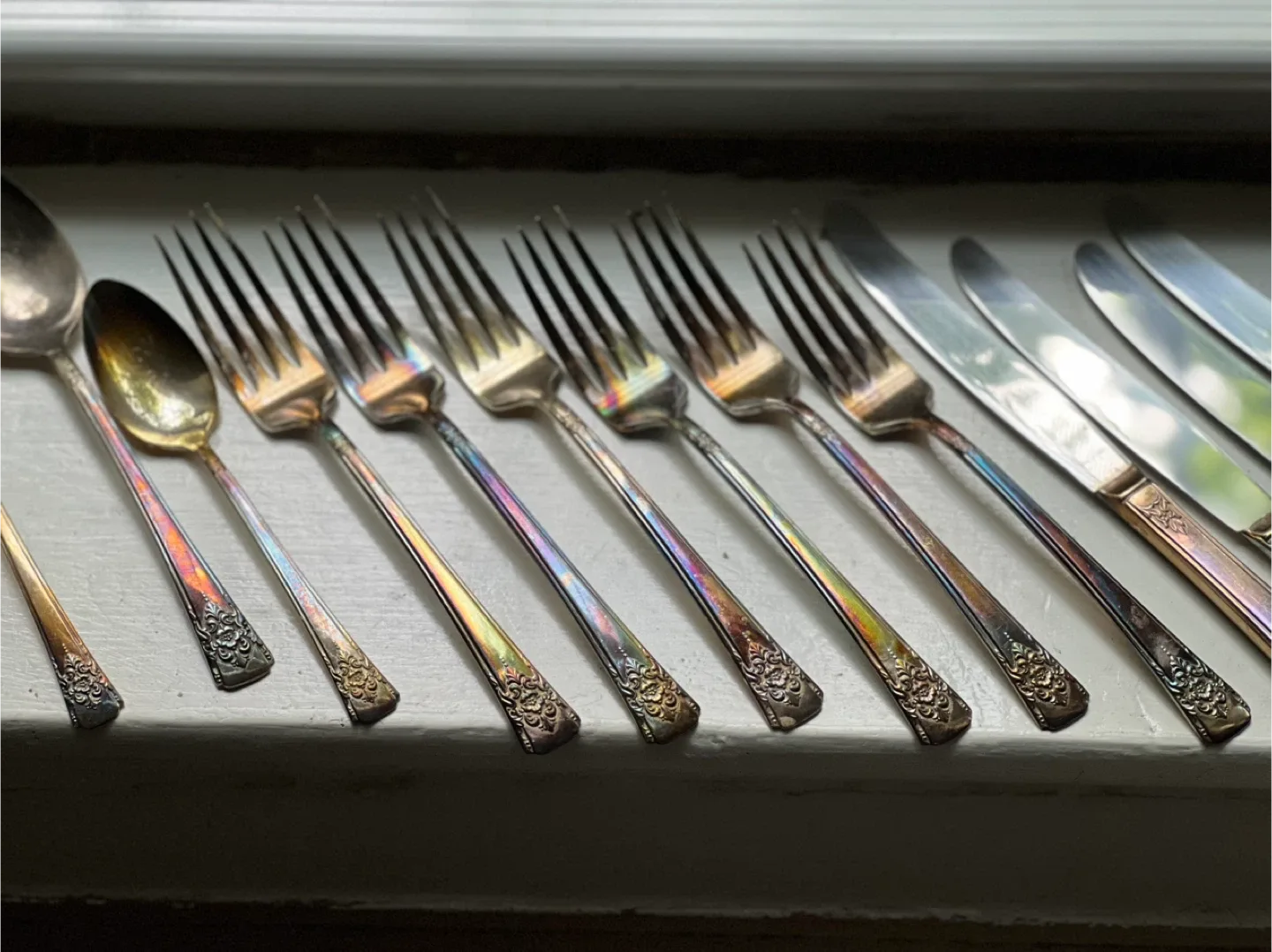 Vintage Silverware Set image indicator(3)