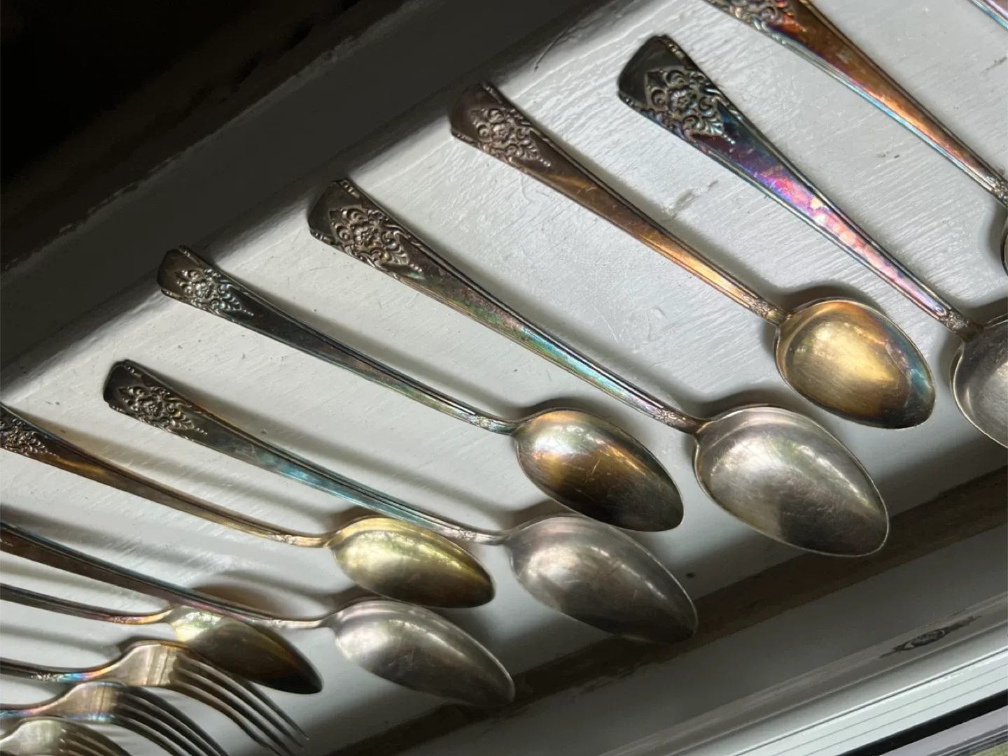 Vintage Silverware Set image indicator(7)