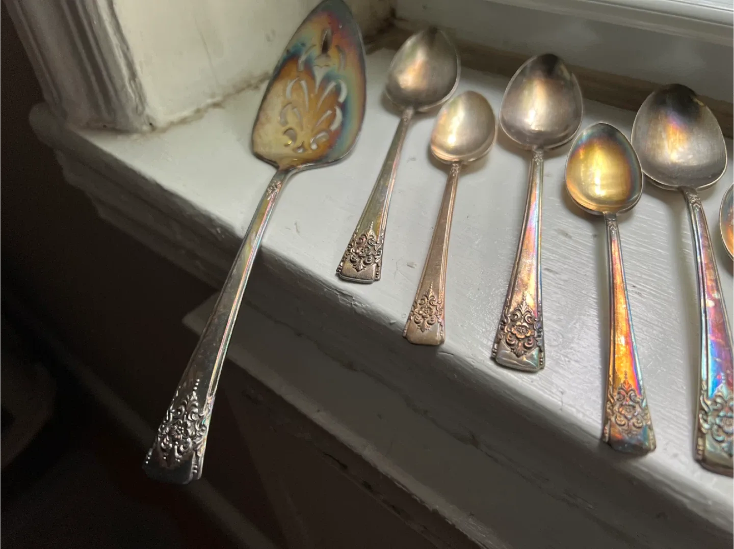 Vintage Silverware Set image indicator(8)