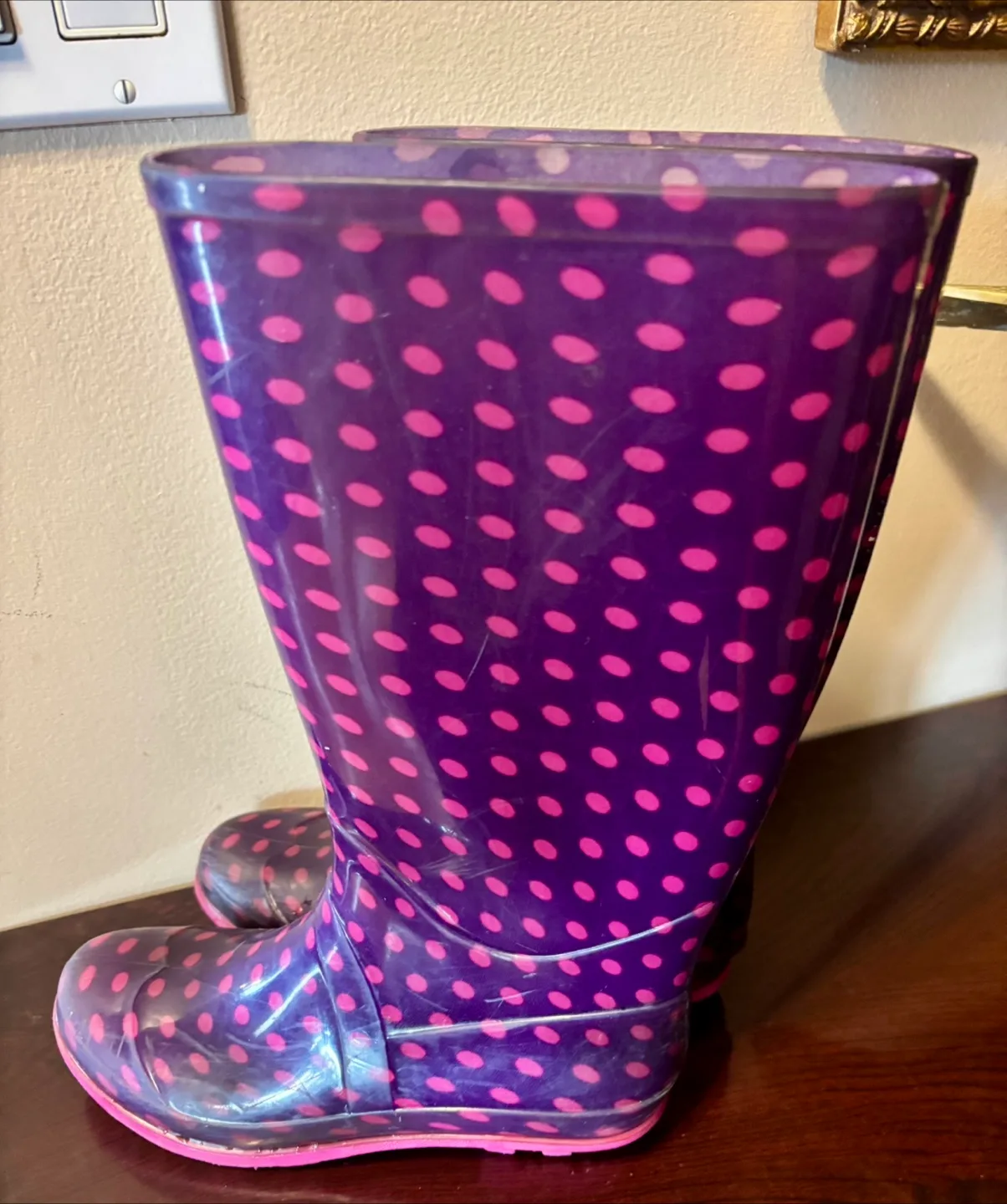 Girls tall rain boots image indicator(5)