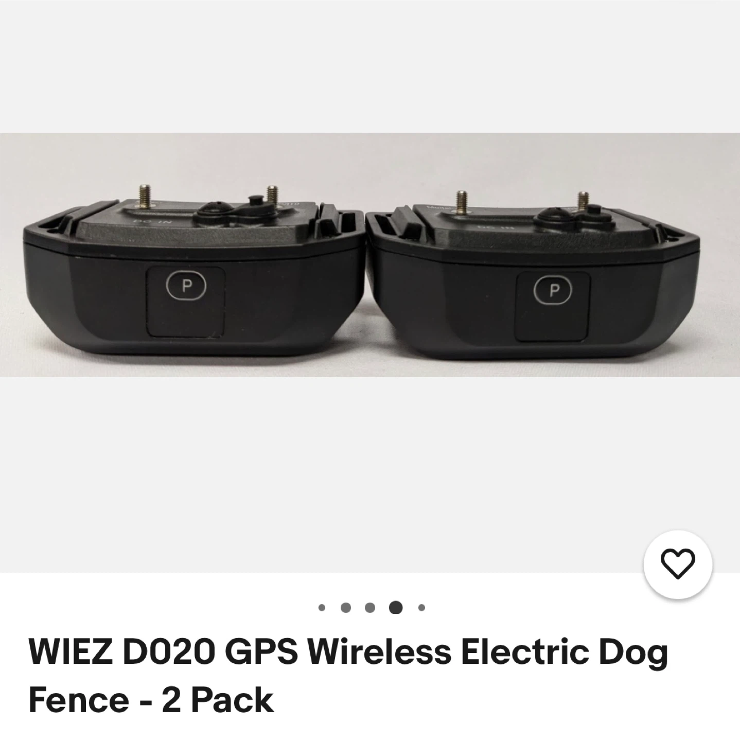 WIEZ D020 GPS Wireless Dog Fence - 2 Pack - photo 3