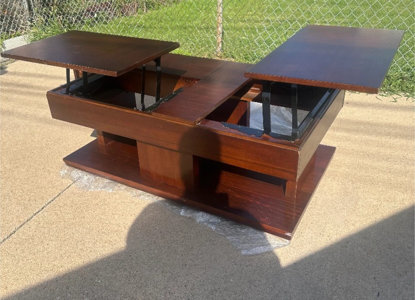 Unique Lift Top Coffee Table - photo 3