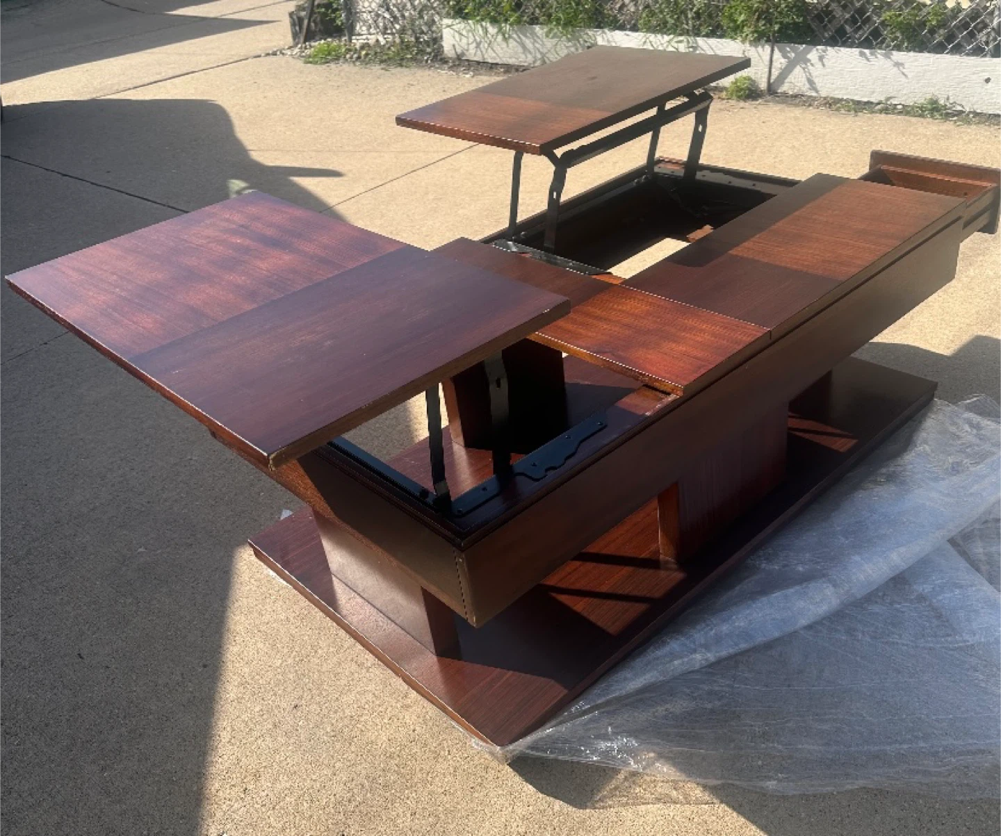 Unique Lift Top Coffee Table - photo 4