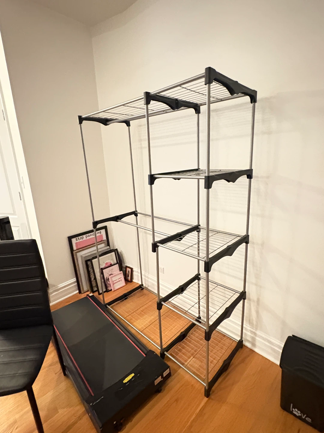 Clothes Rack with Shelves - photo 2