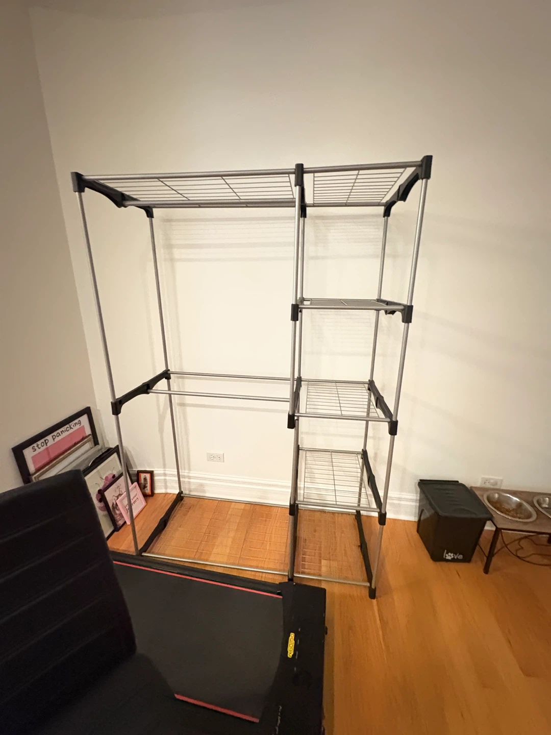 Clothes Rack with Shelves