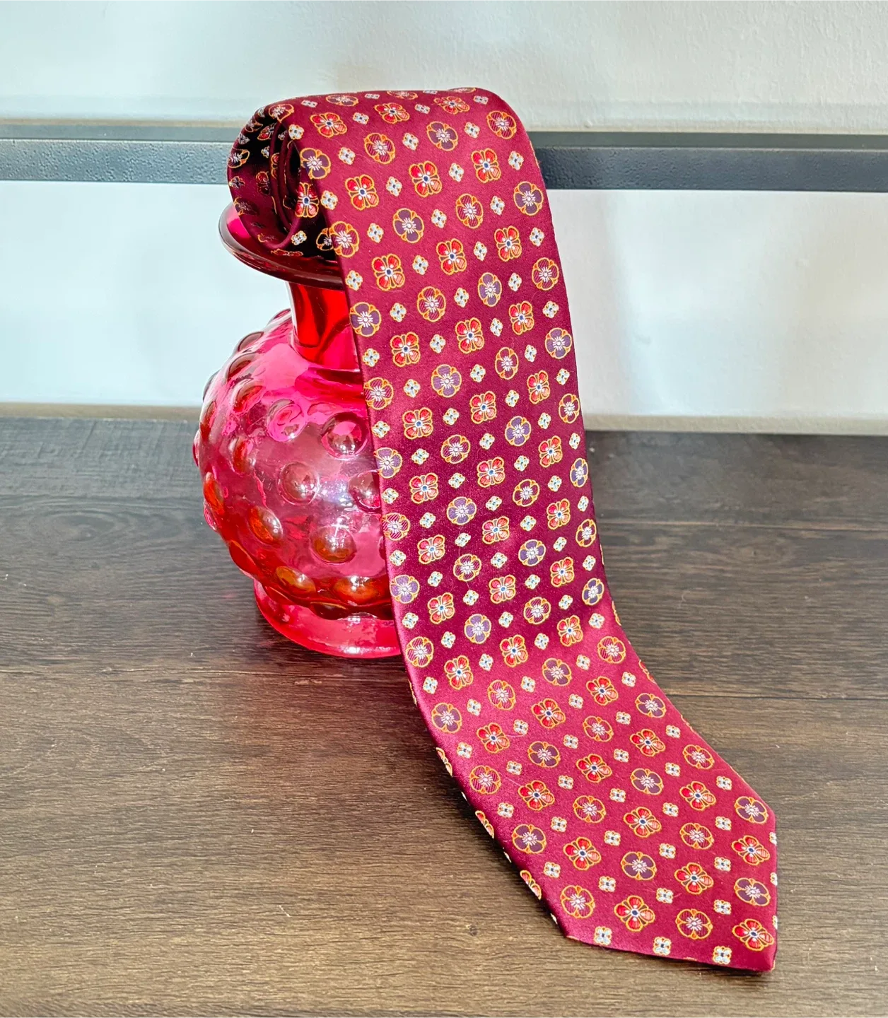 Ermenegildo Zegna 100% silk, made in Italy tie image indicator(4)